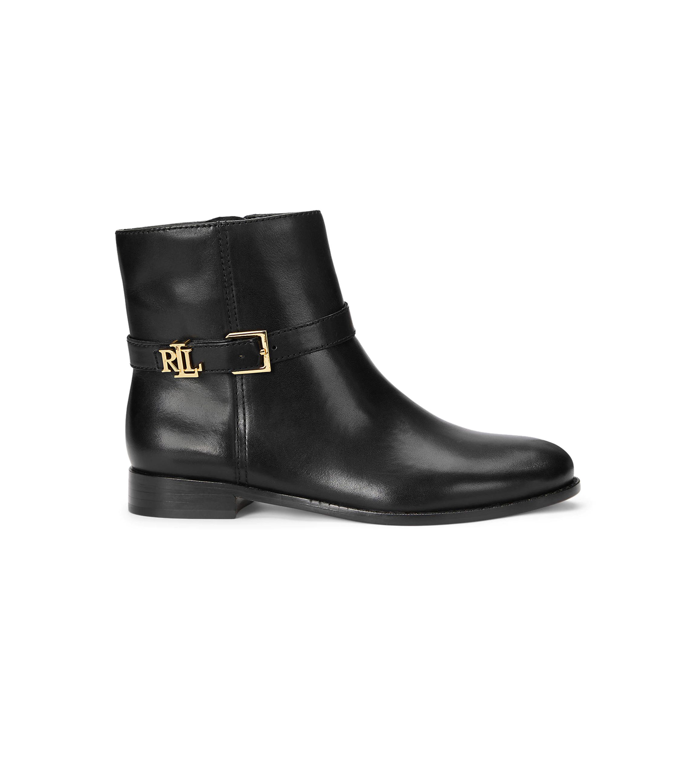 Brooke Burnished Leather Booties