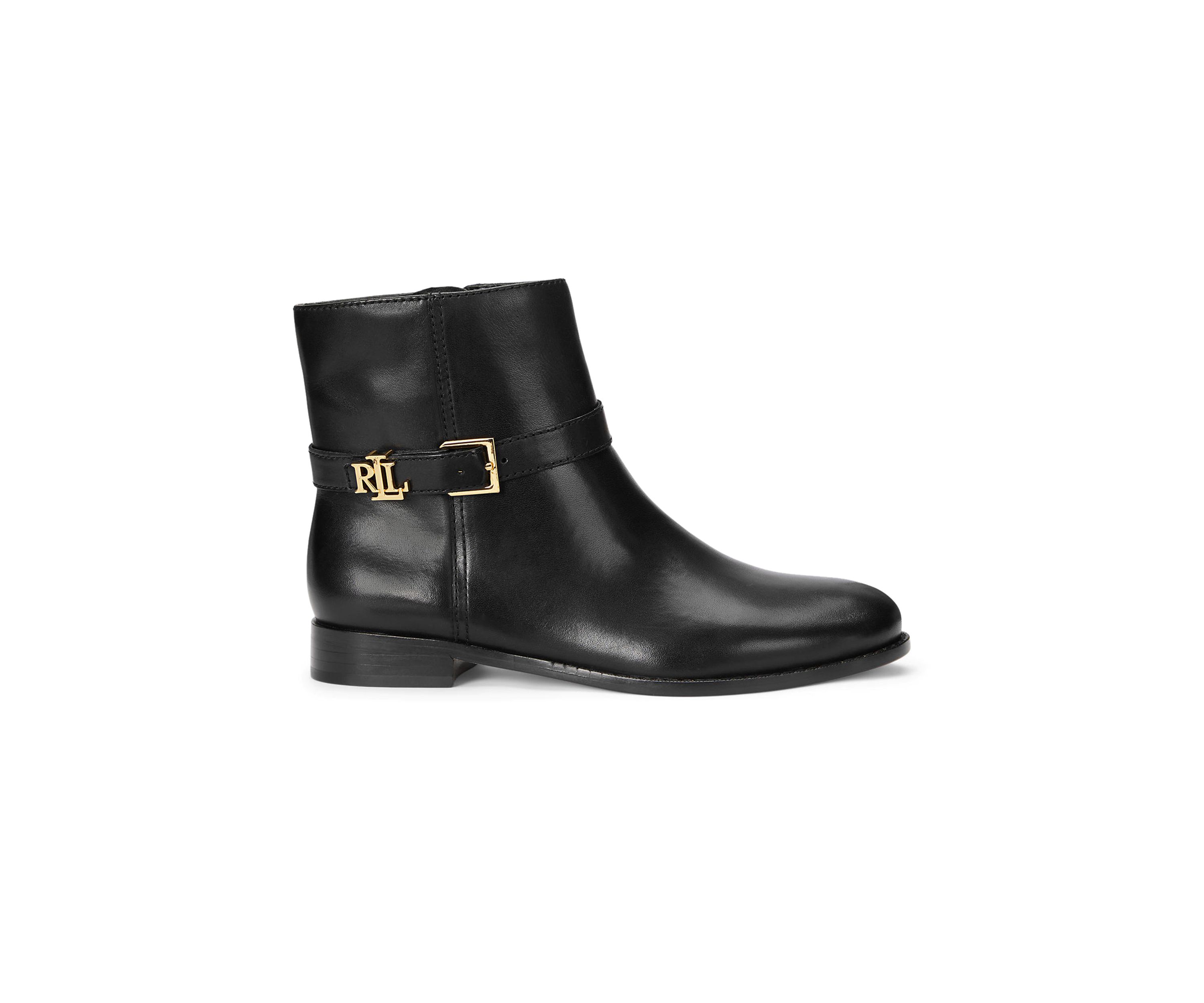 Brooke Burnished Leather Booties