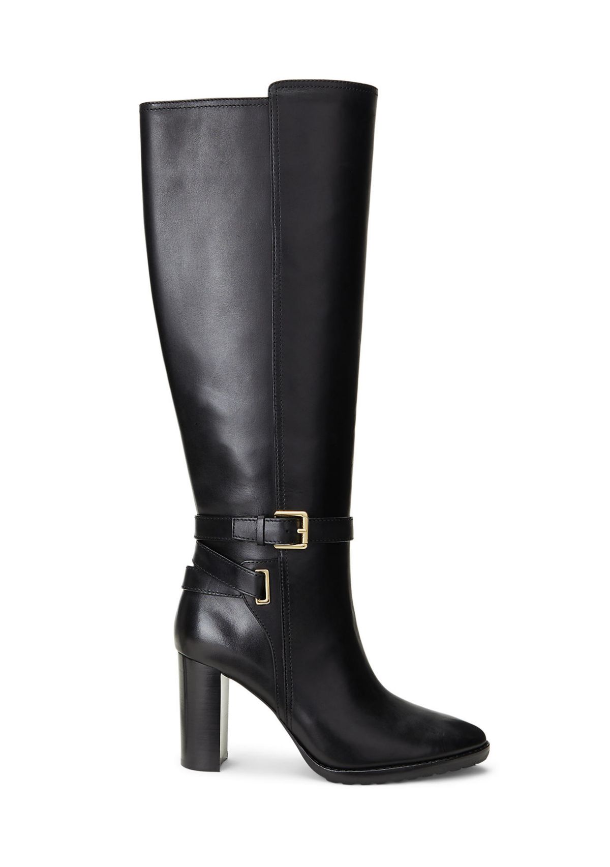 Manchester Burnished Leather Tall Boots