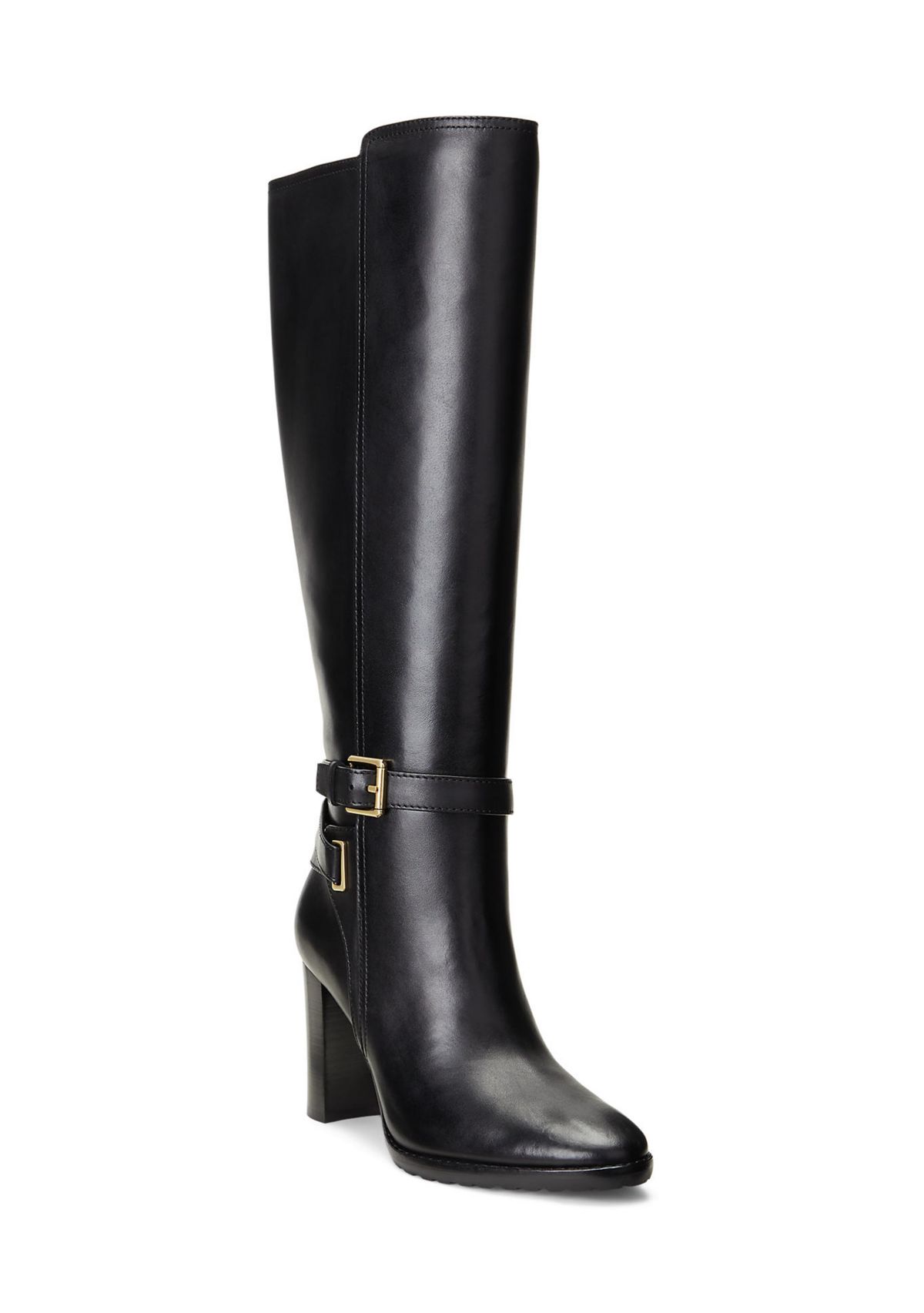 Manchester Burnished Leather Tall Boots