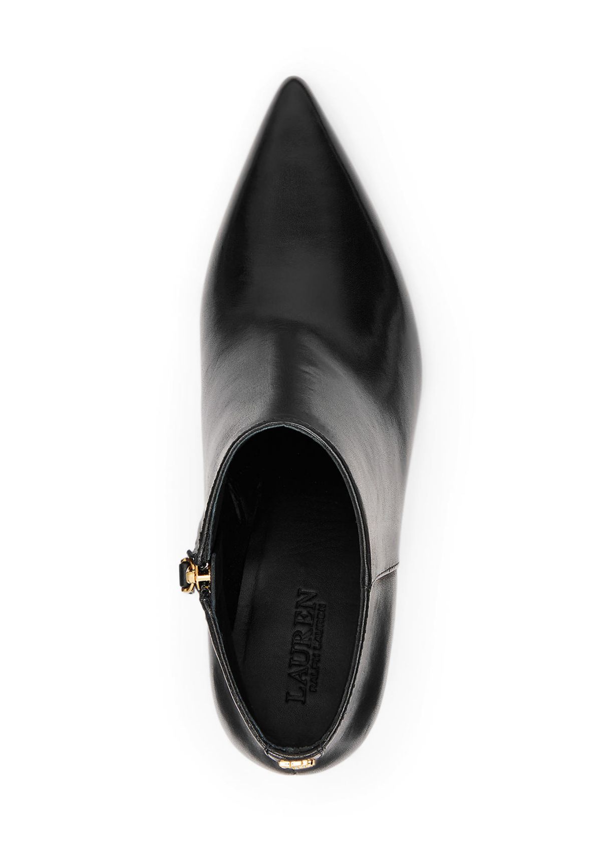 Lizie Burnished Leather Booties