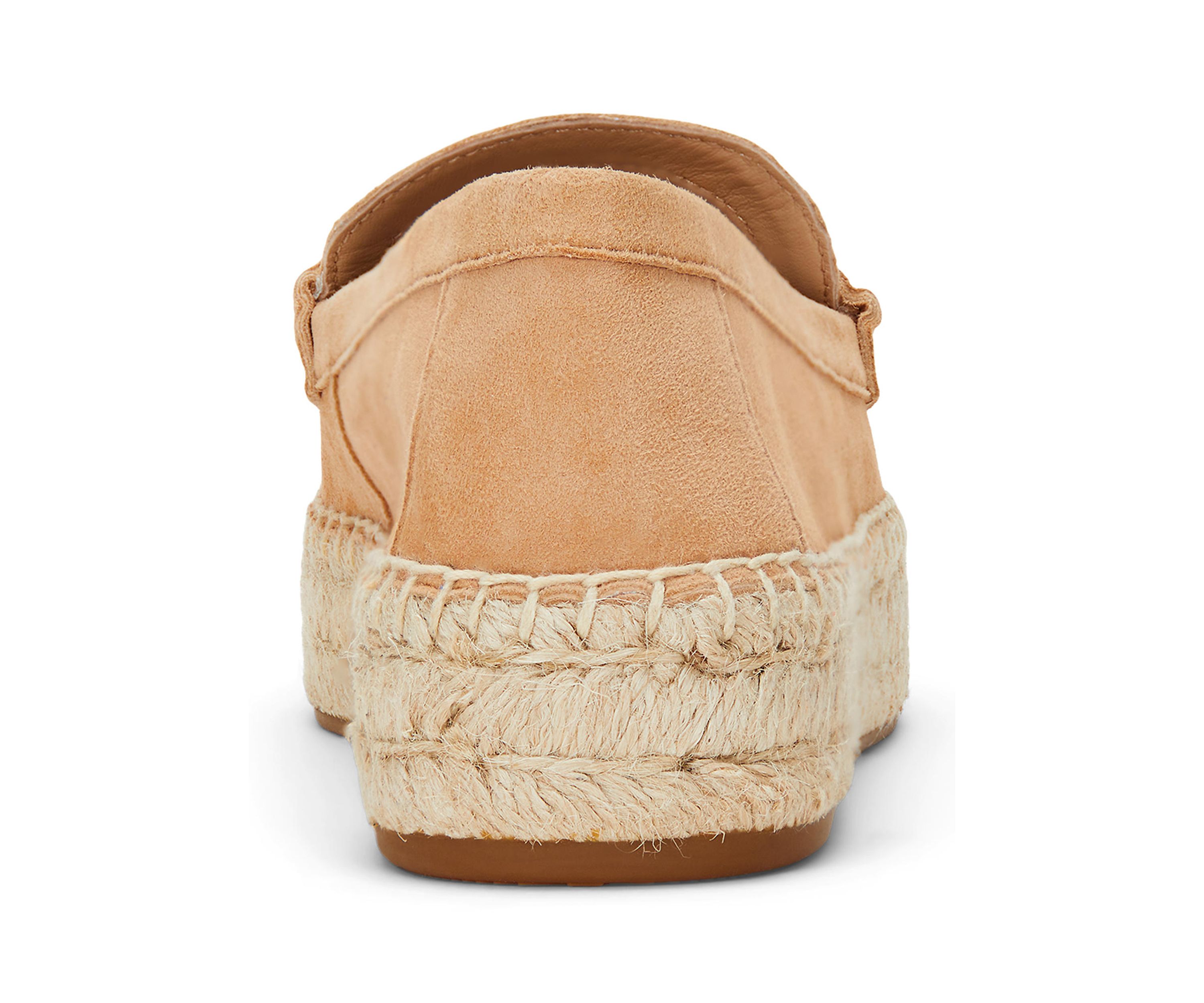 Luize Suede Loafer Espadrilles