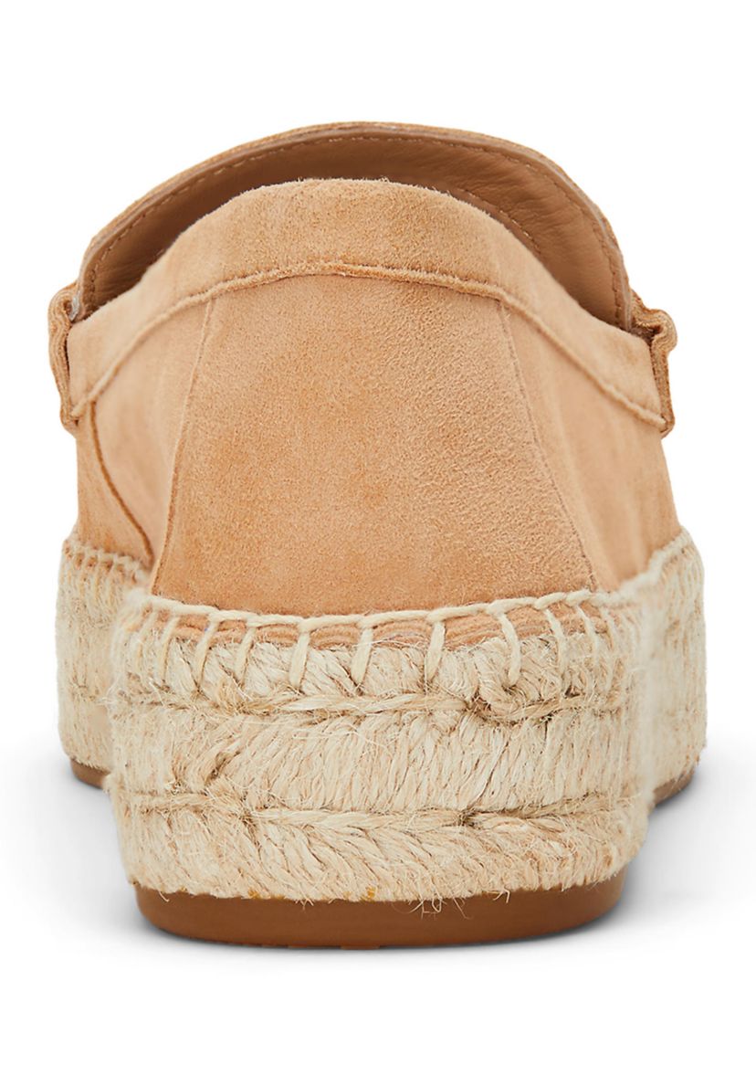 Luize Suede Loafer Espadrilles