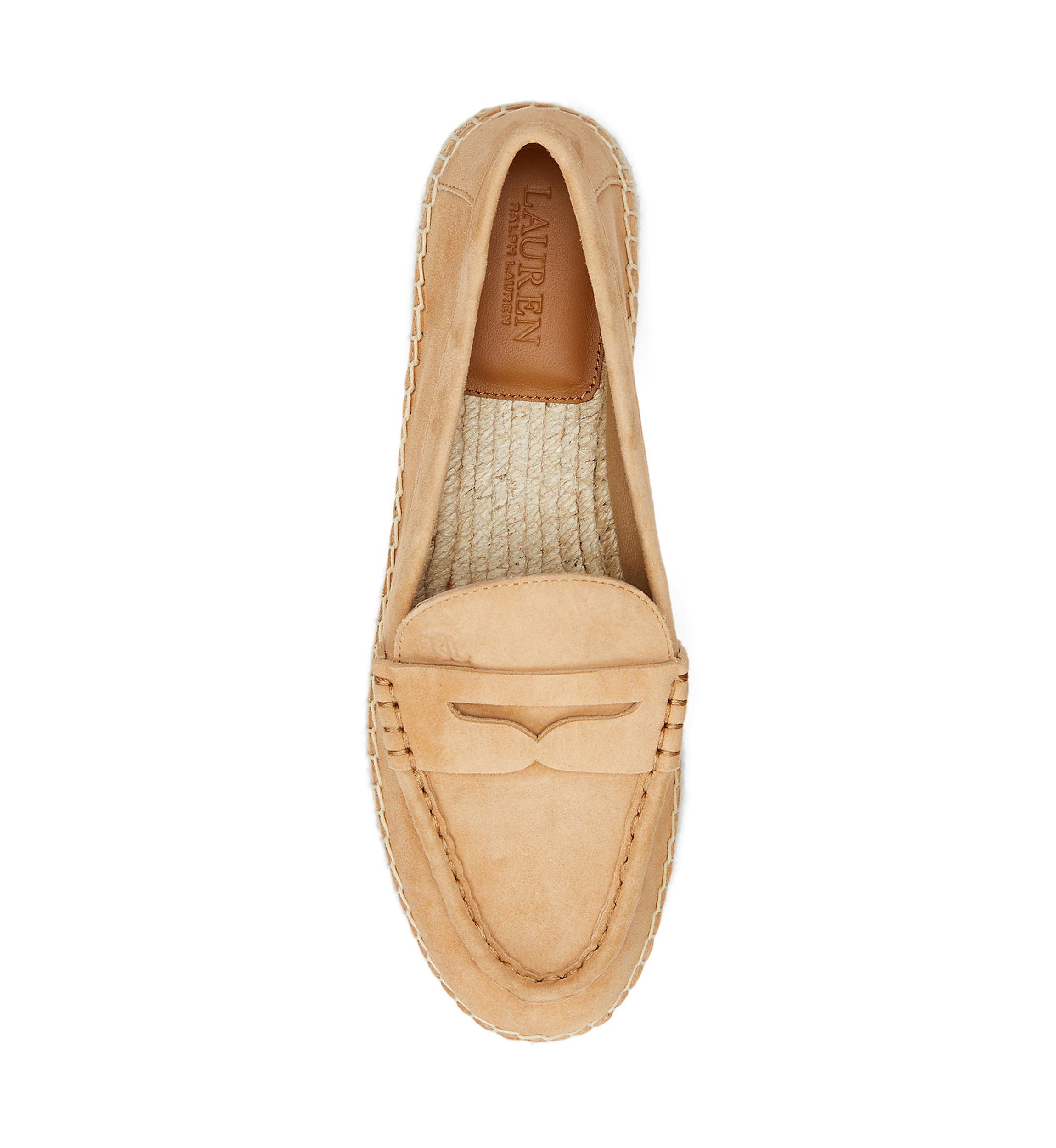 Luize Suede Loafer Espadrilles