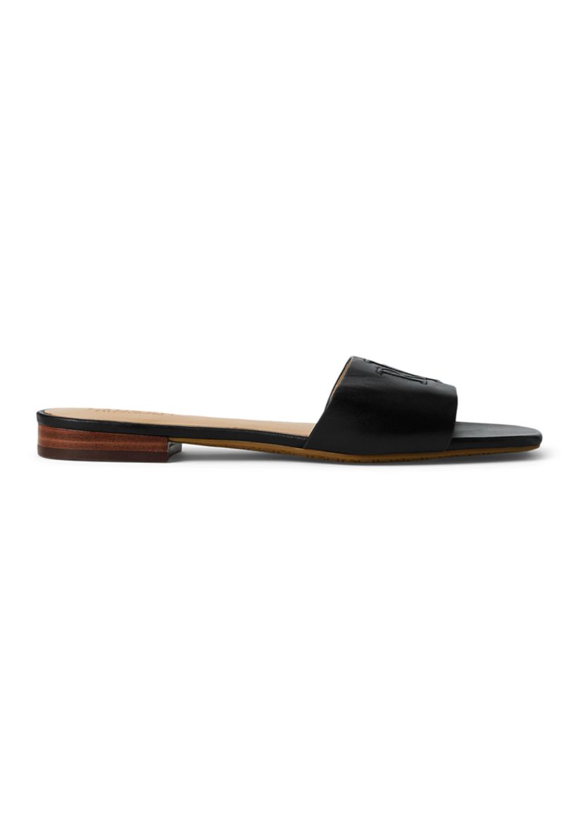 Everley Calfskin Slide Sandals