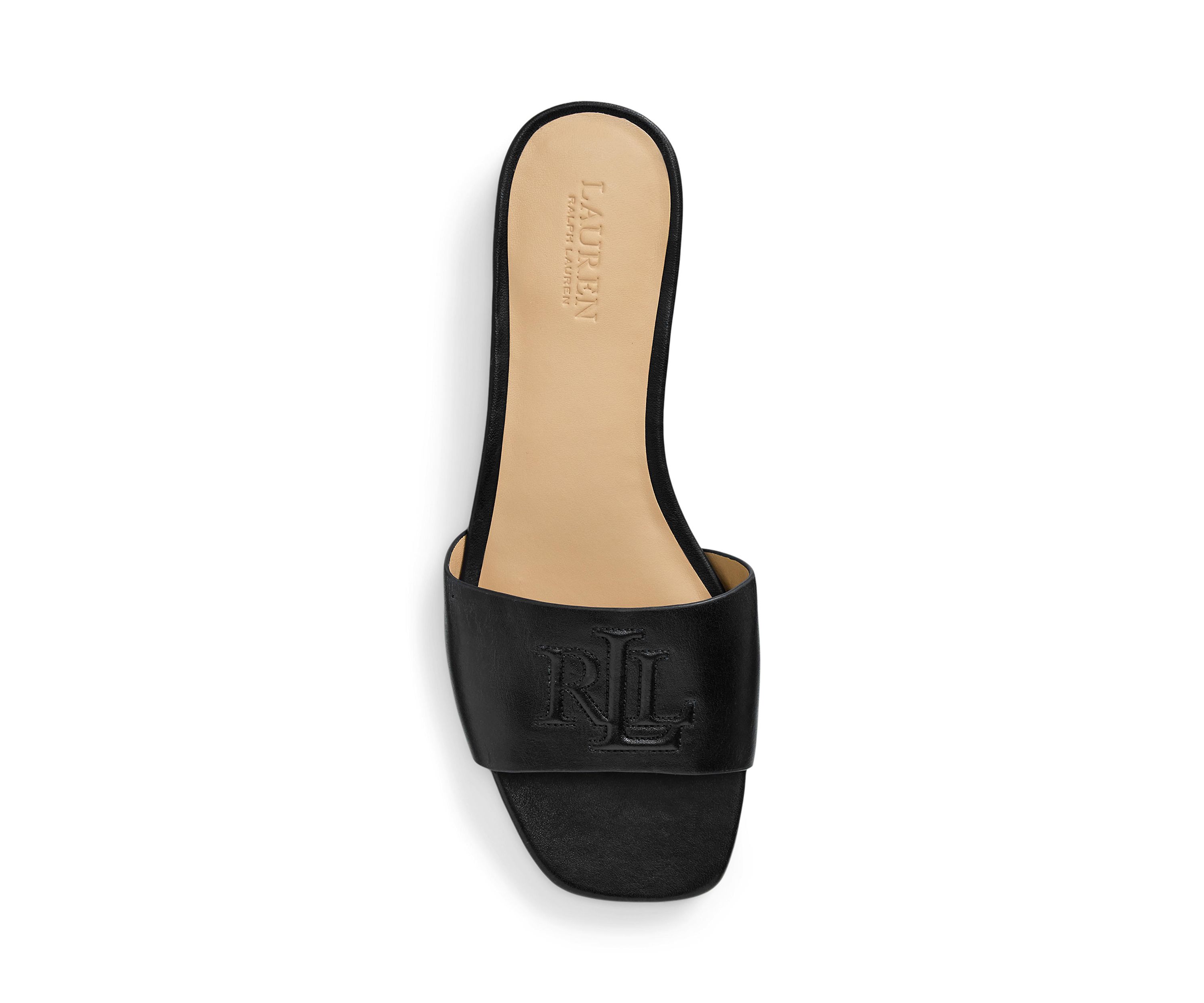 Everley Calfskin Slide Sandals