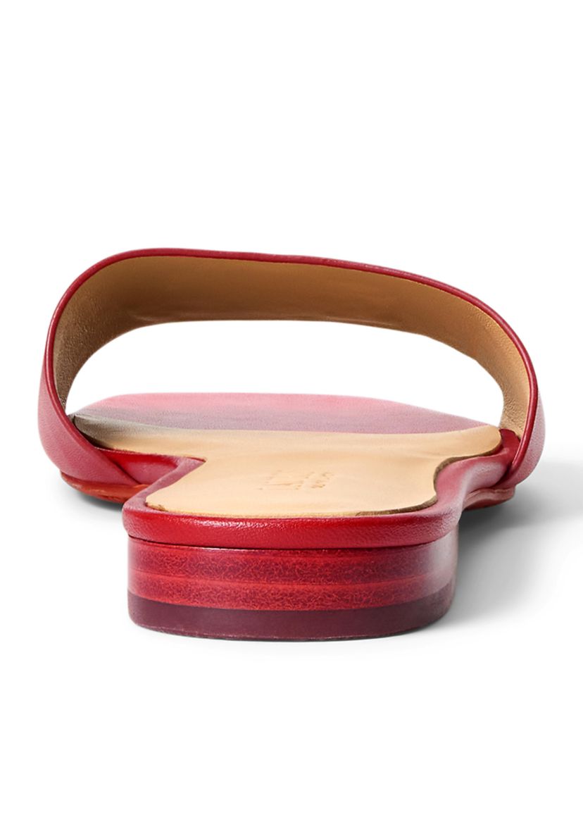Everley Nappa Leather Slide Sandals