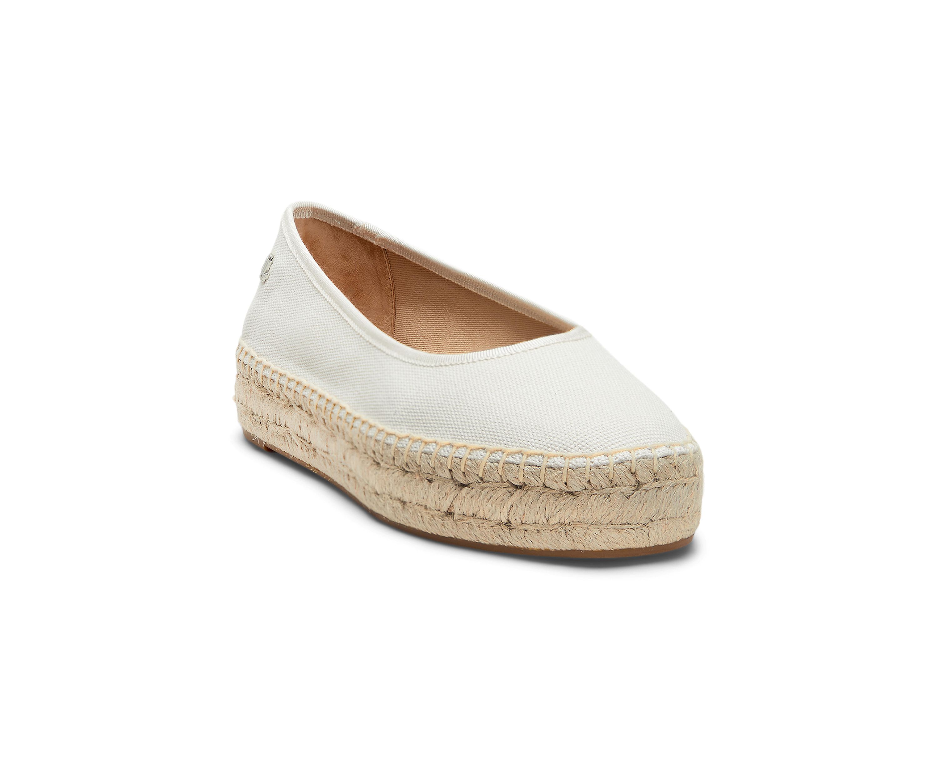 Luize Canvas Ballet Espadrille Flats