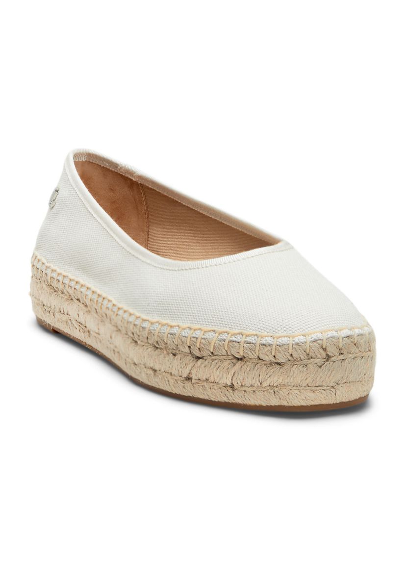 Luize Canvas Ballet Espadrille Flats