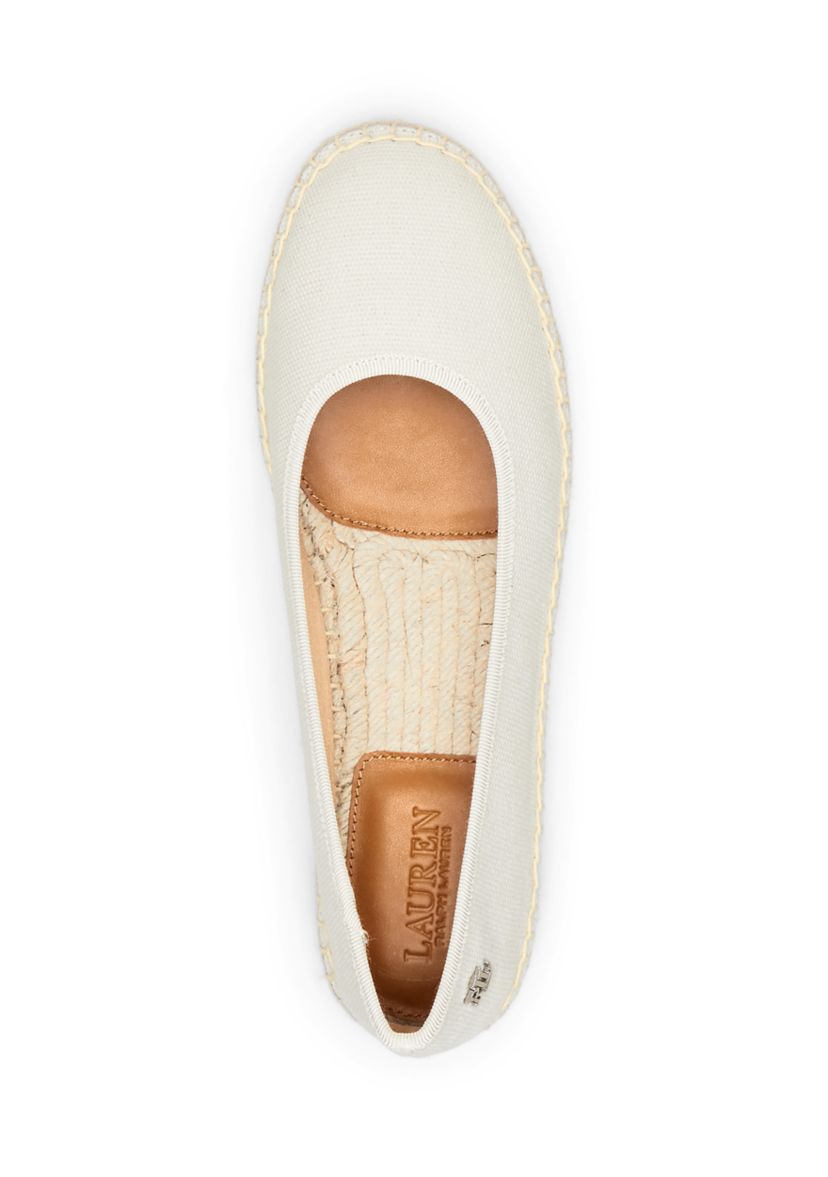 Luize Canvas Ballet Espadrille Flats