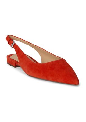 Lauren Ralph Lauren Women's Londyn Suede Slingback Flats, 9.5M