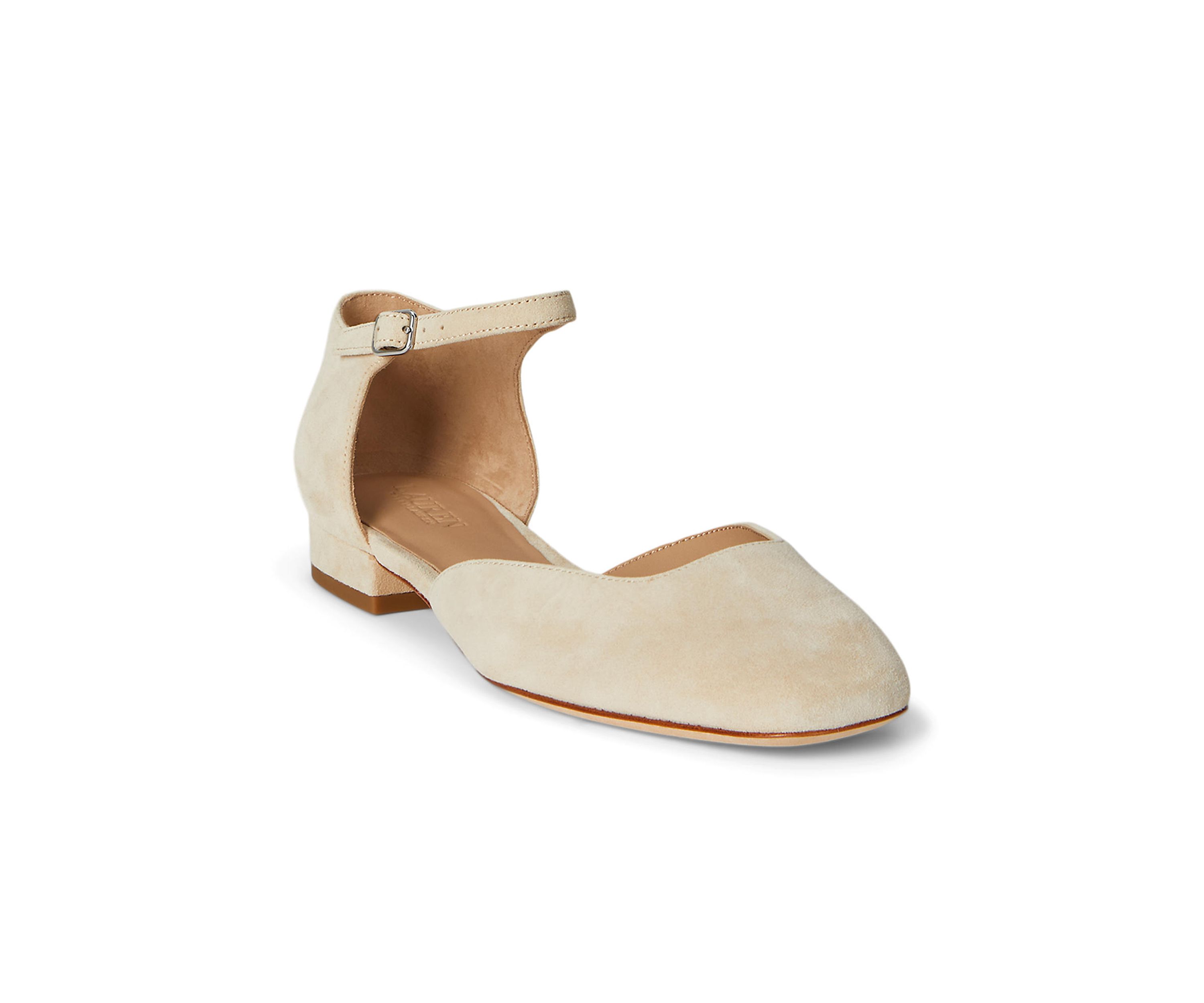 Emellie Suede Mary Jane Flats