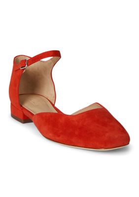 Lauren Ralph Lauren Emellie Suede Mary Jane Flats, 8M