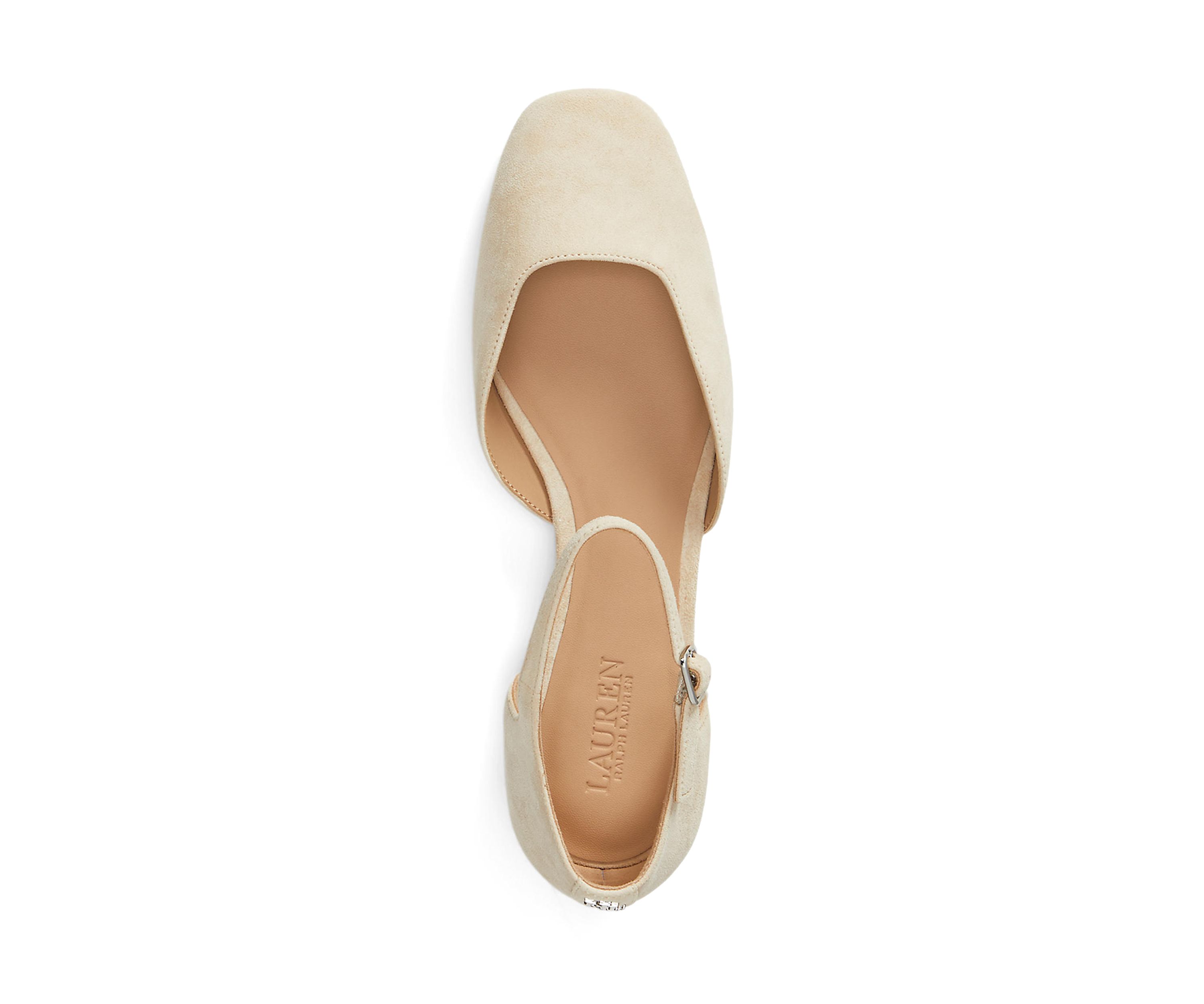 Emellie Suede Mary Jane Flats