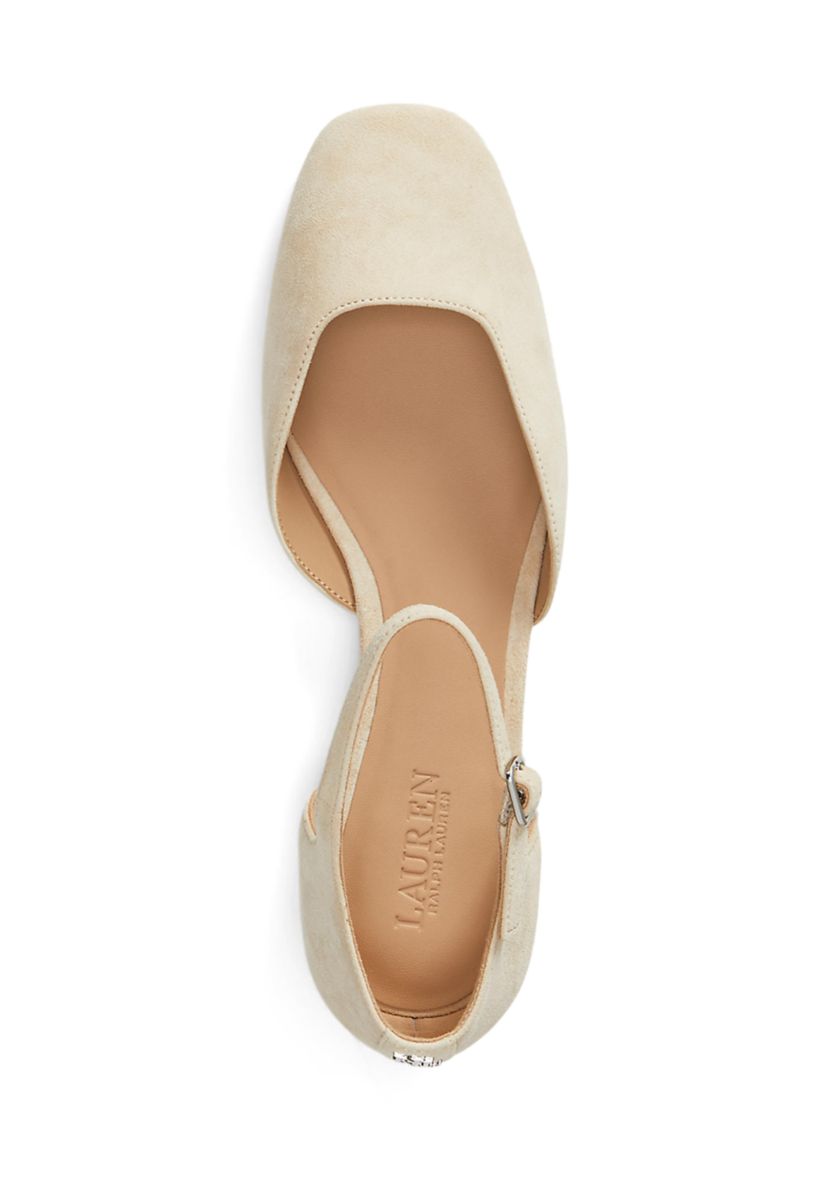 Emellie Suede Mary Jane Flats