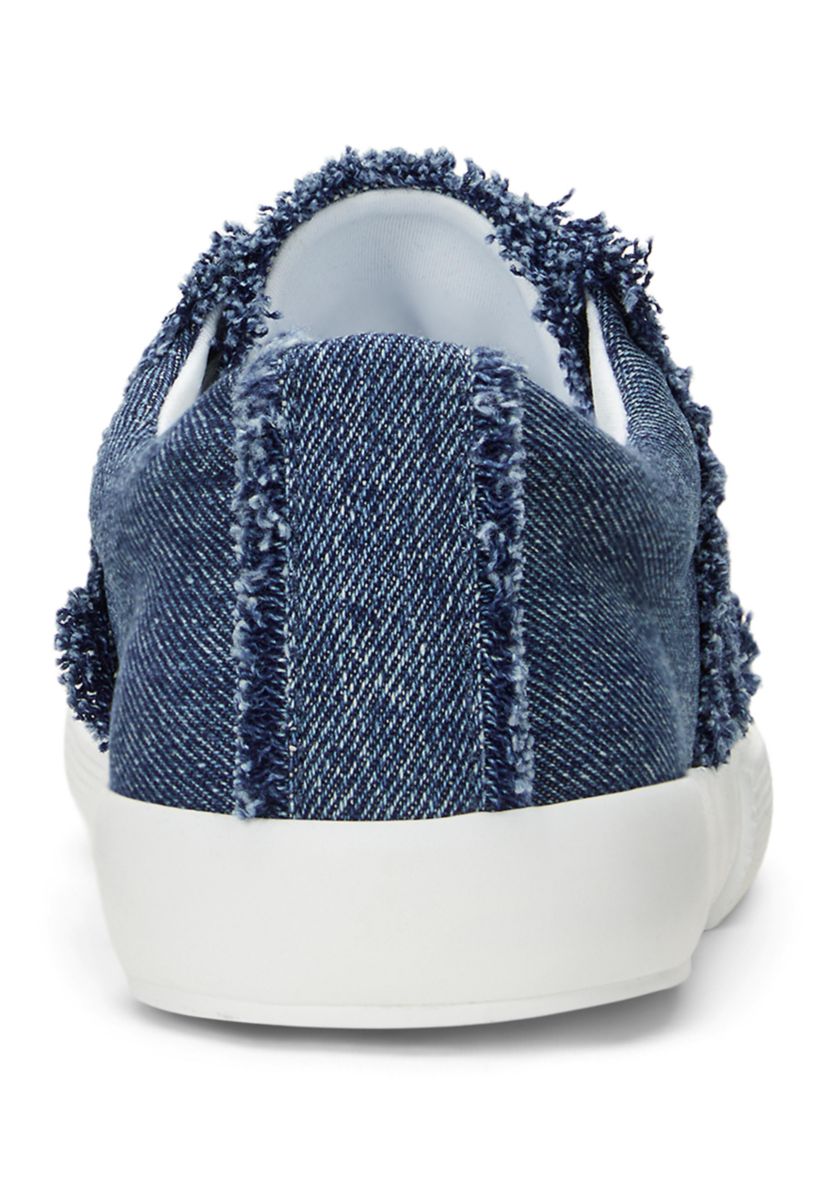 Janson Frayed Denim Sneakers