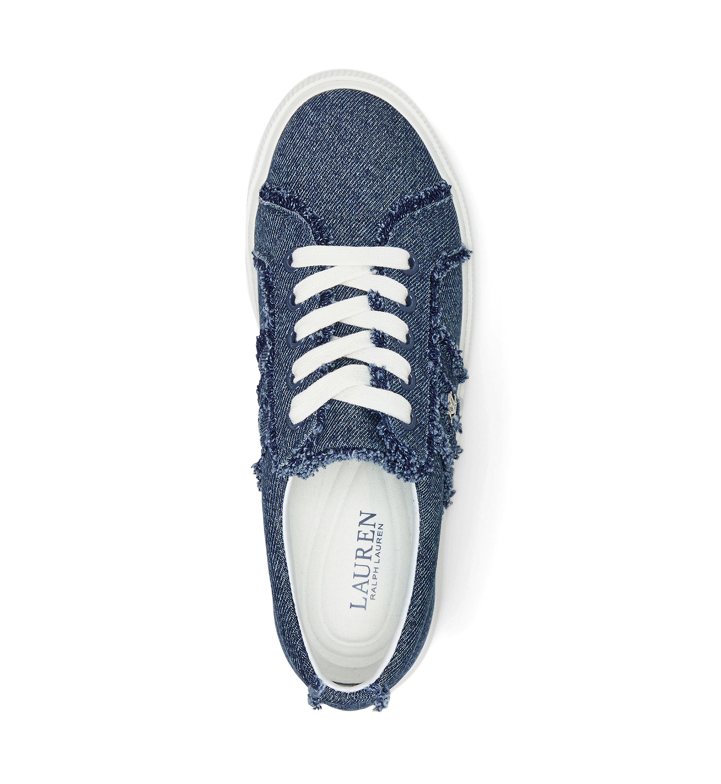 Janson Frayed Denim Sneakers