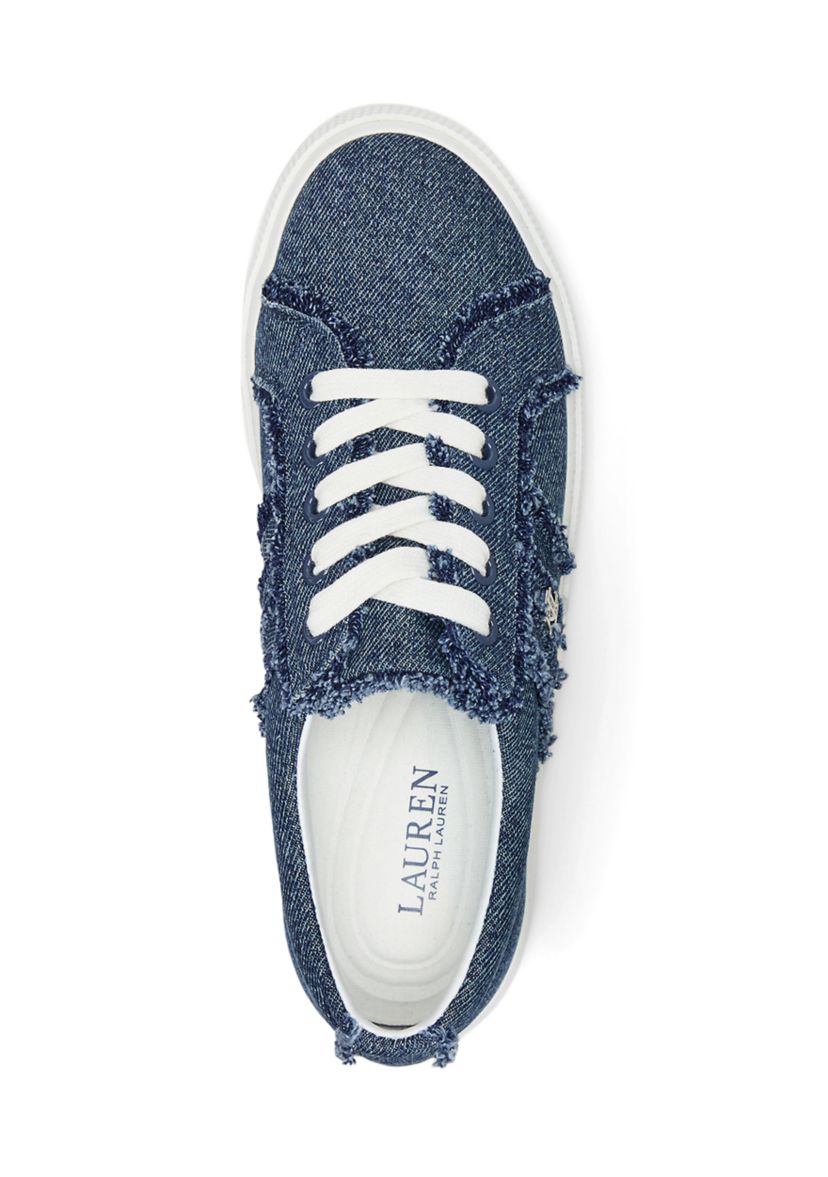 Janson Frayed Denim Sneakers