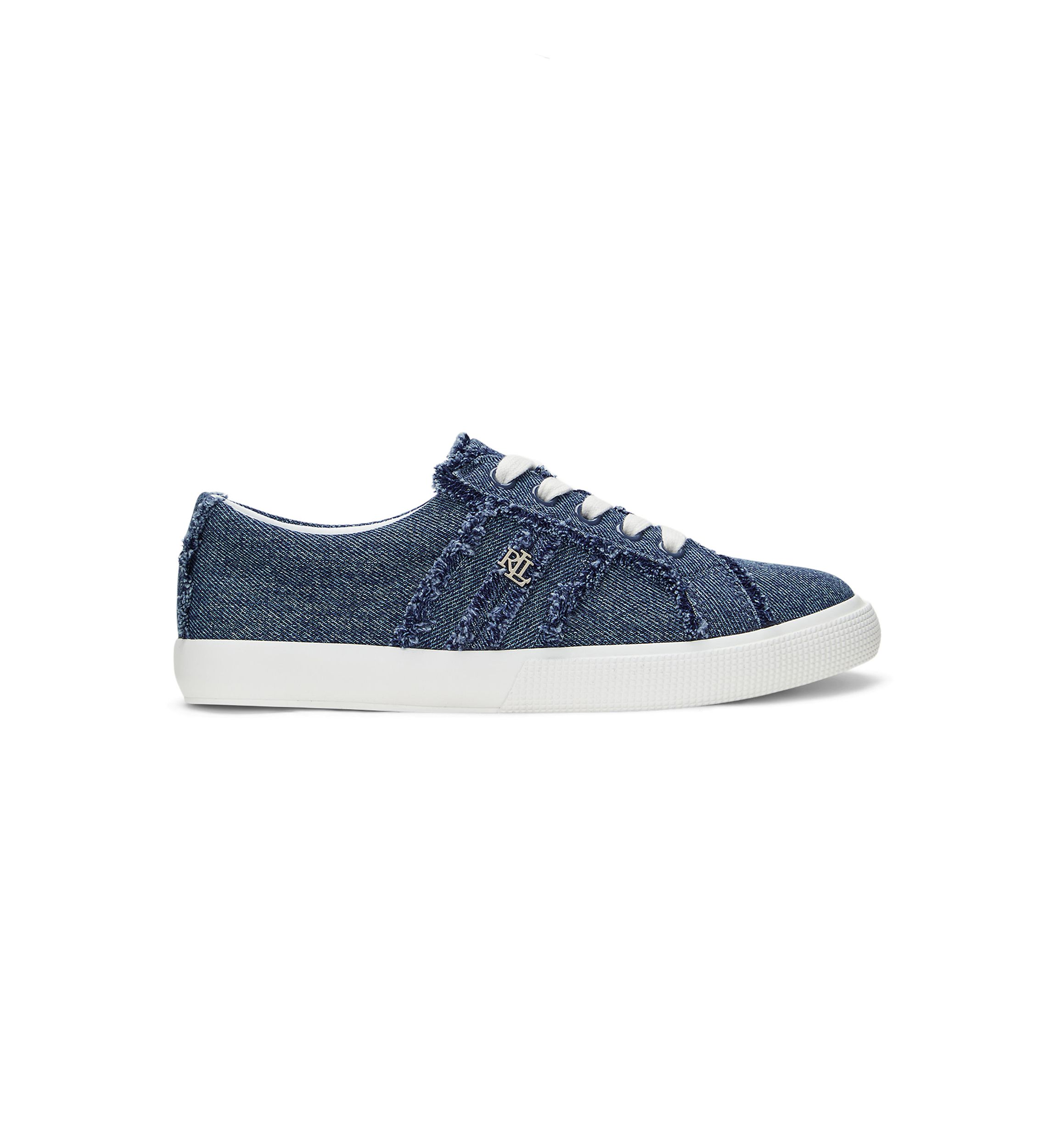Janson Frayed Denim Sneakers