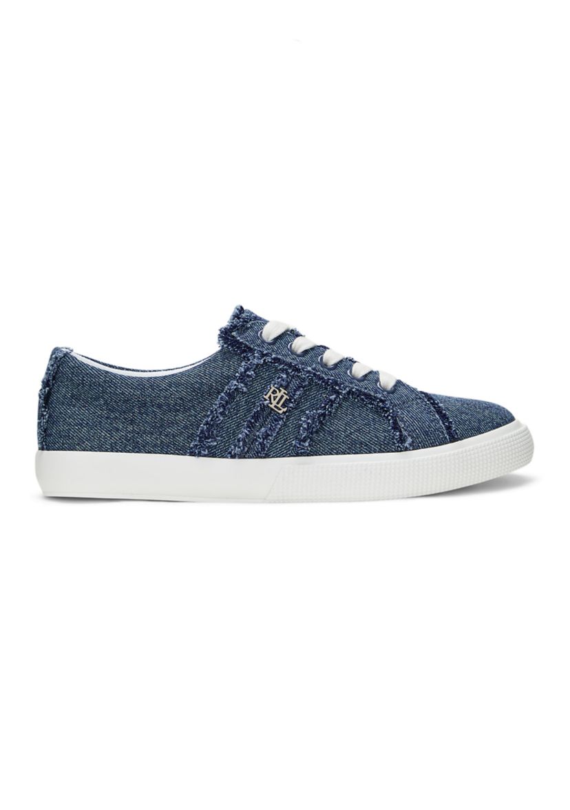 Janson Frayed Denim Sneakers