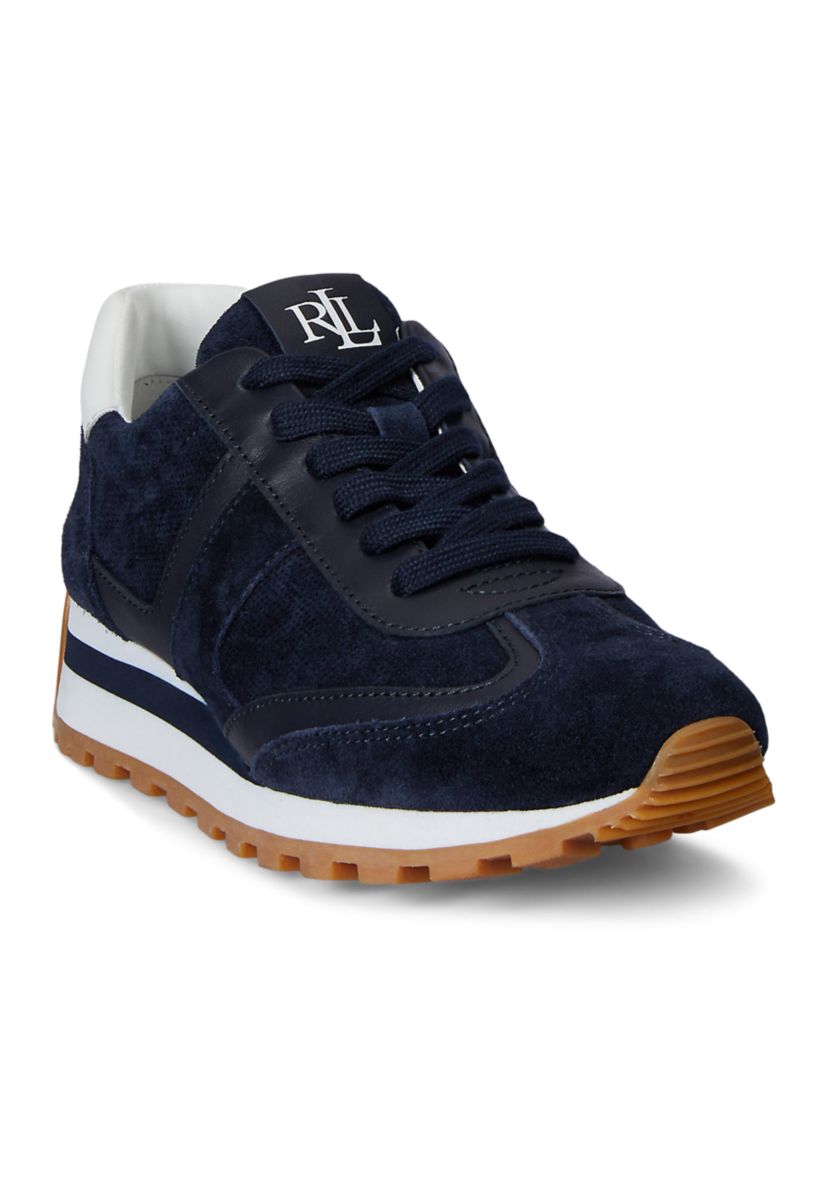 Dani Perforated Suede Sneakers