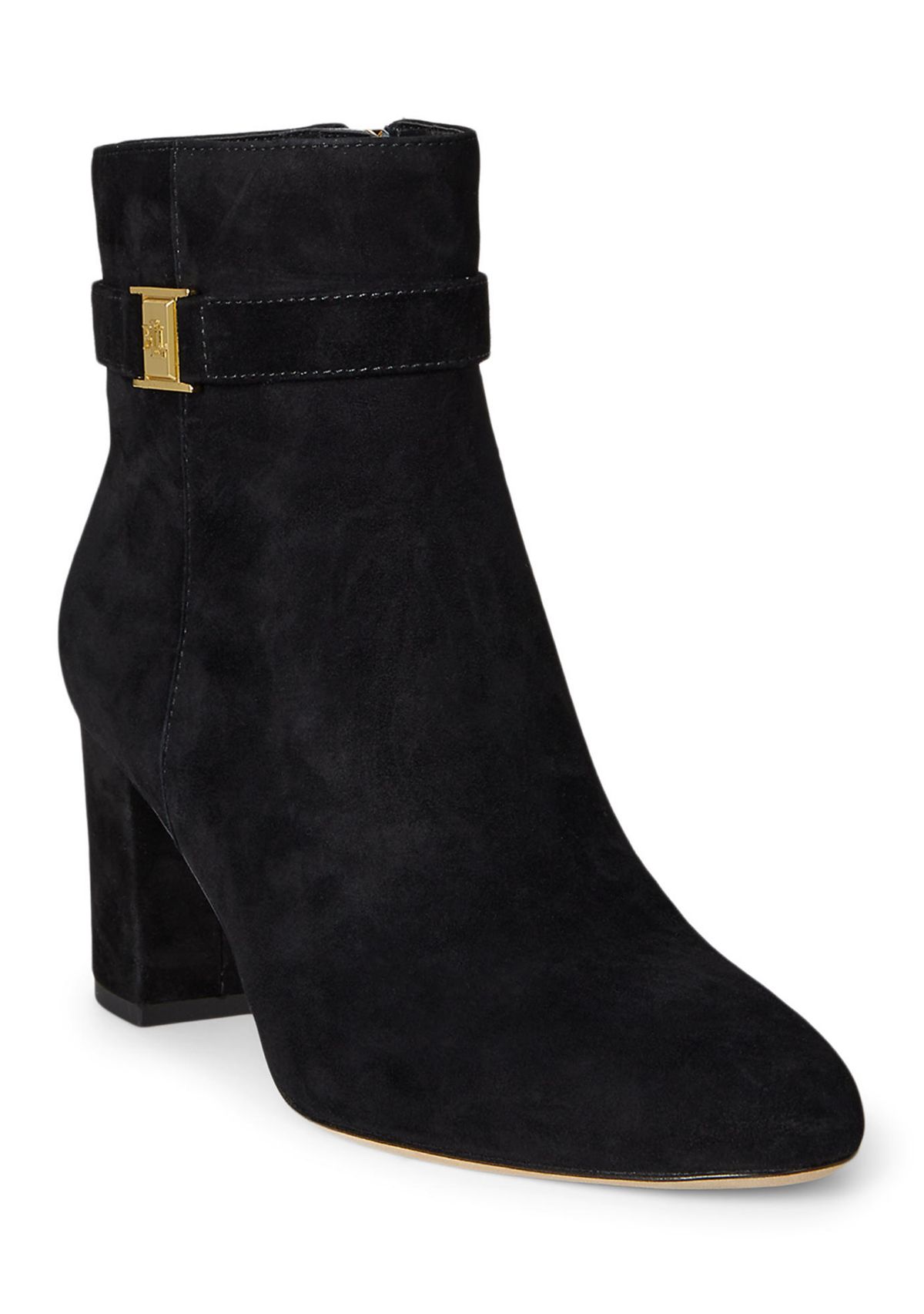 Kellie Suede Bootie Heels