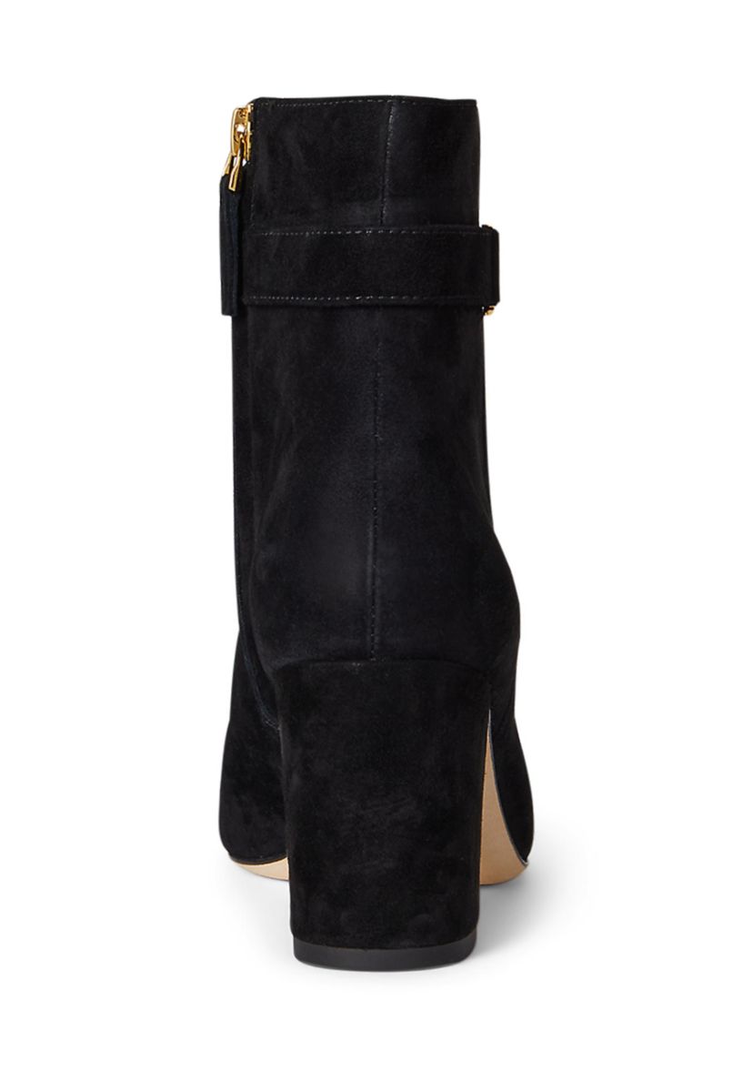 Kellie Suede Bootie Heels