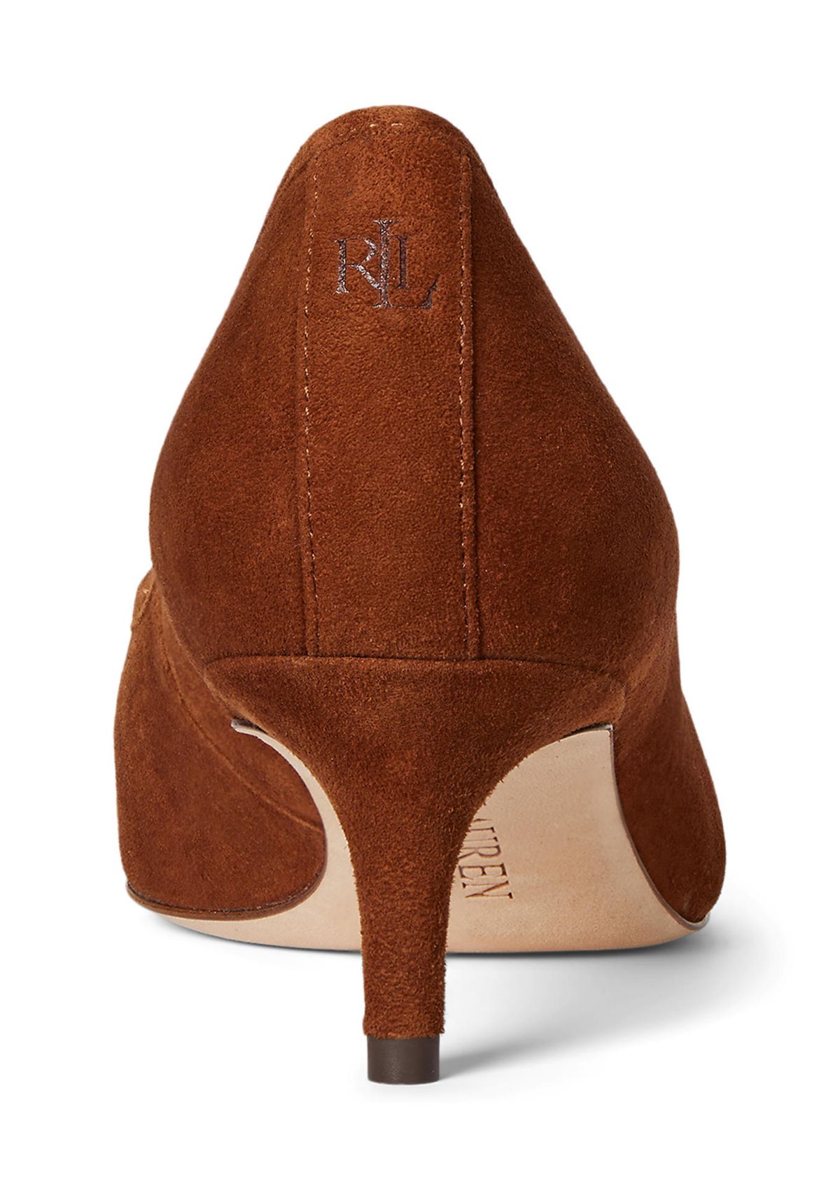 Adrienne Suede Kiltie Pump