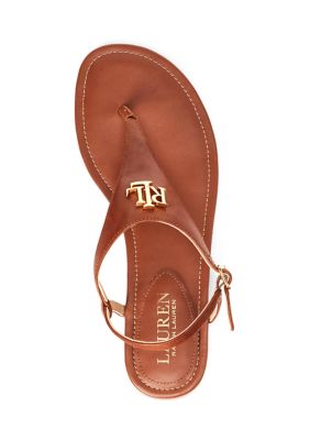 Lauren Ralph Lauren Ellington Logo Sandals Belk