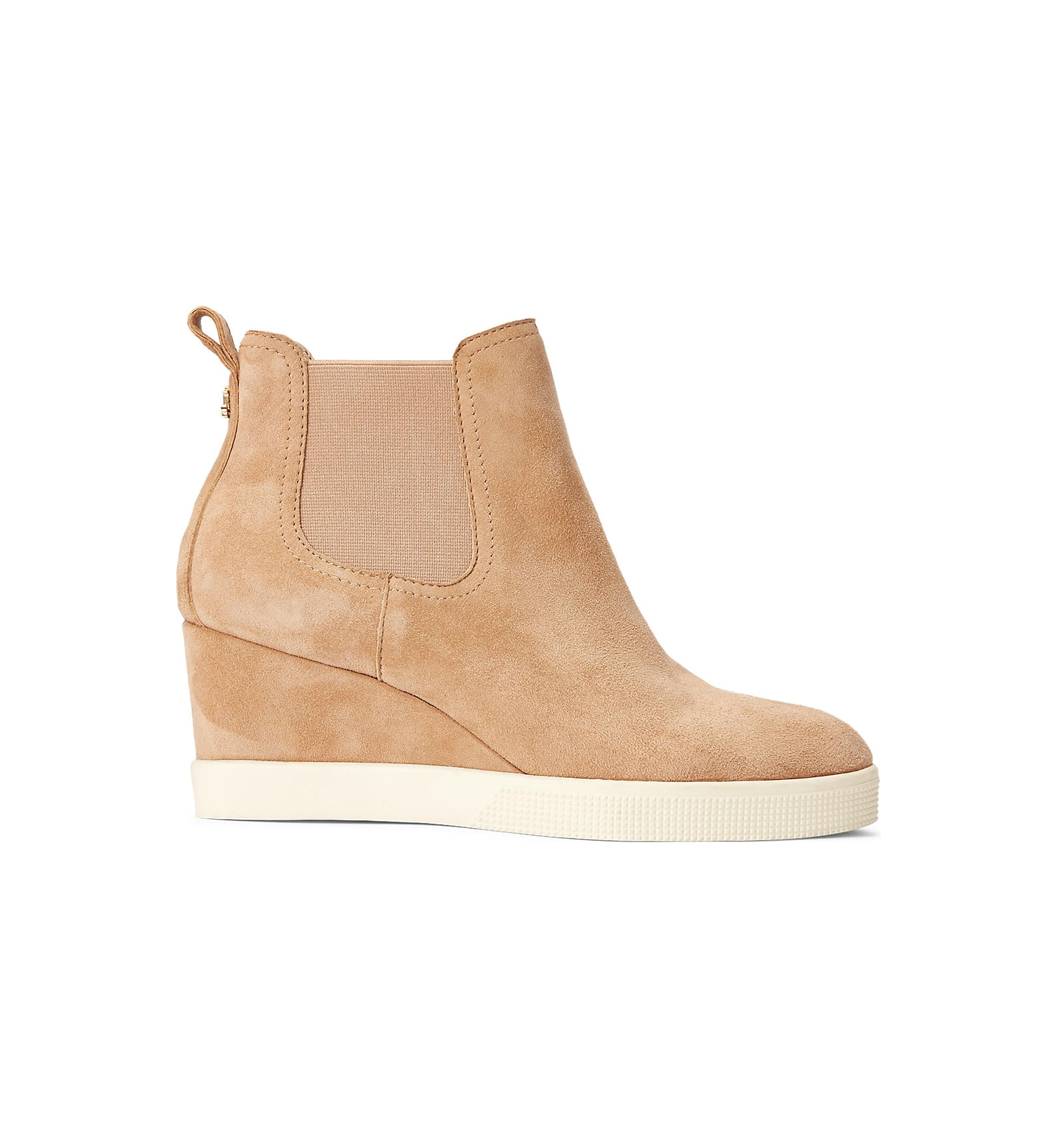 Reade Suede Wedge Sneakers
