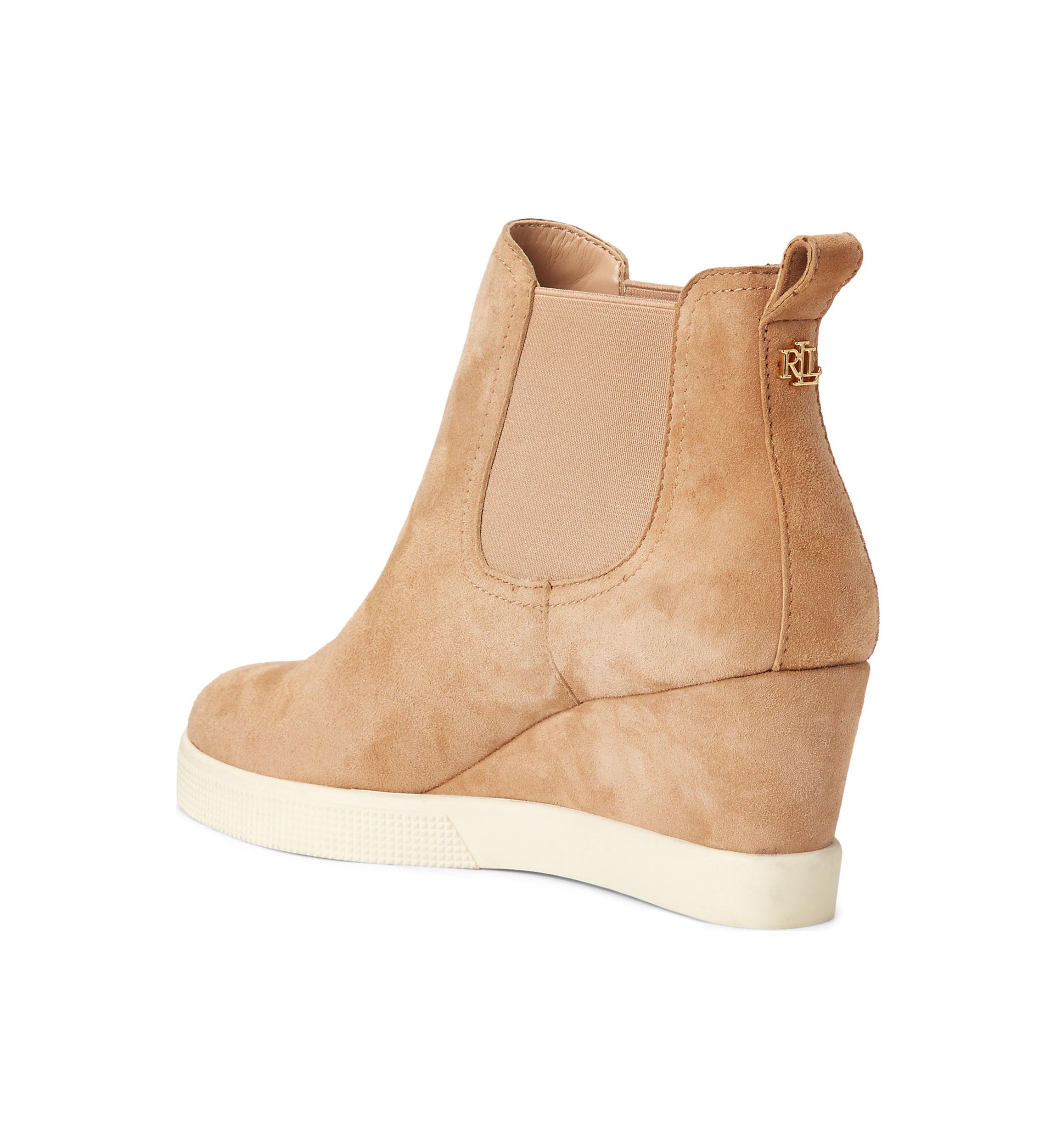 Reade Suede Wedge Sneakers