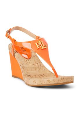 Lauren ralph lauren shop women s reeta wedge sandal