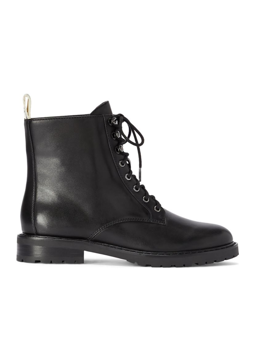 Ensley Burnished Leather Booties