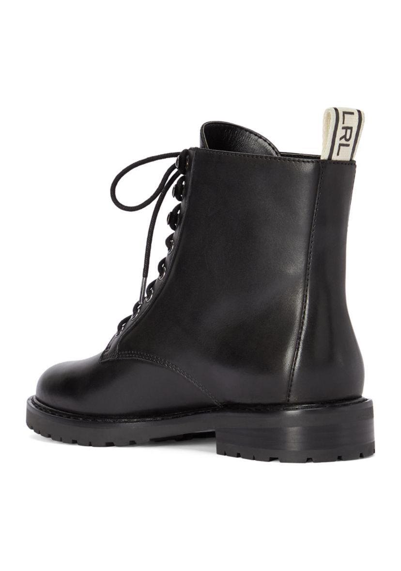 Ensley Burnished Leather Booties