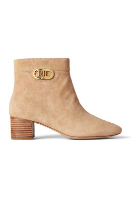 Lauren Ralph Lauren Wynne Suede Booties | belk