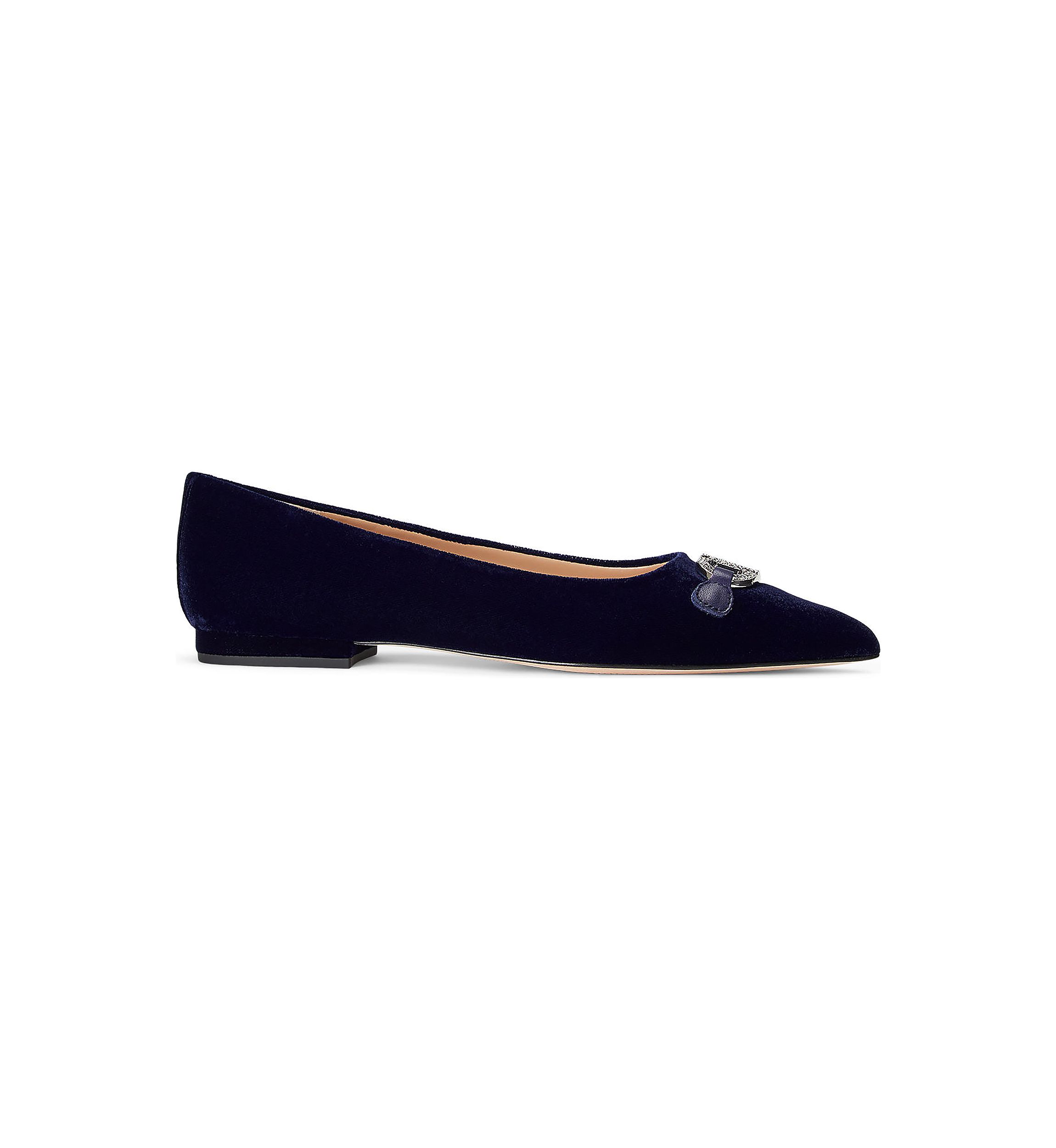 Lilah Velvet Ballet Flats