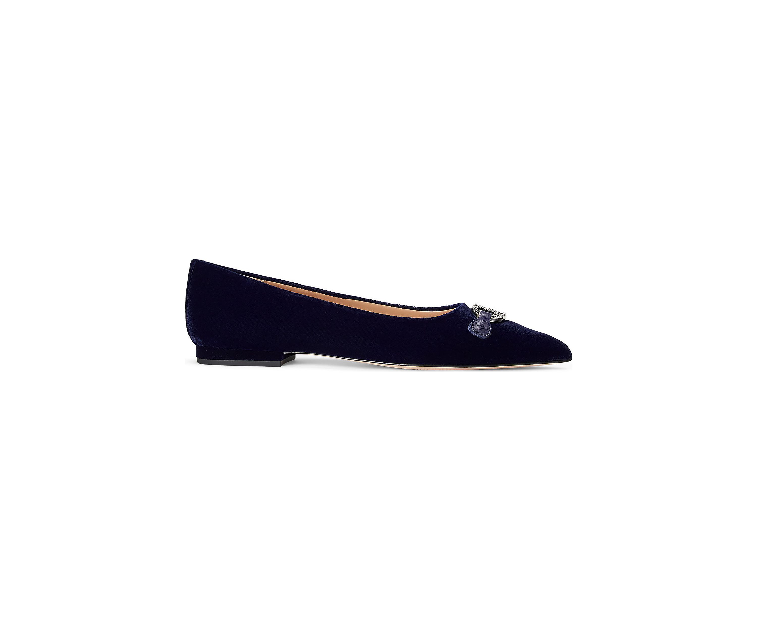 Lilah Velvet Ballet Flats