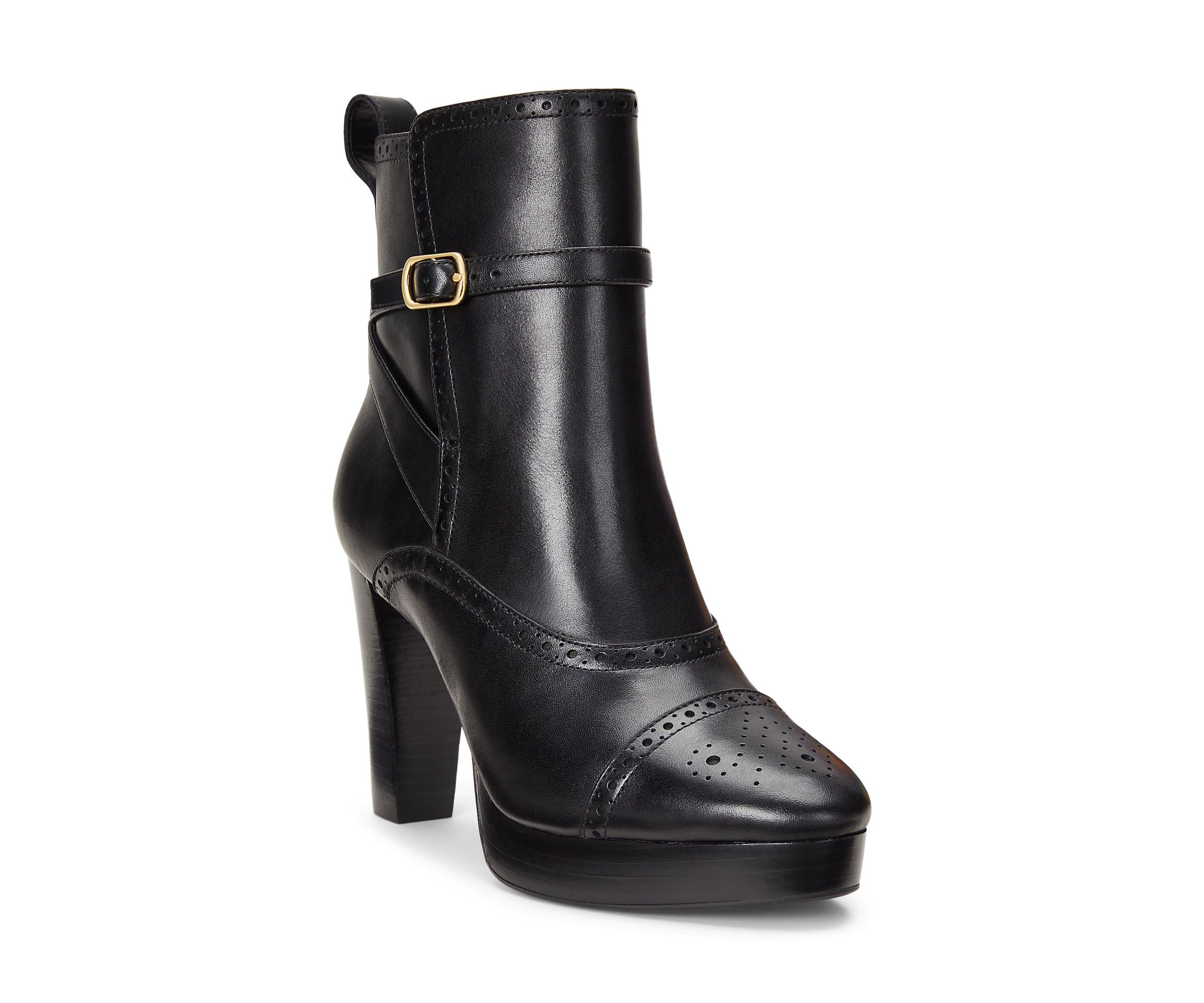 Mckinsey Burnished Leather Bootie