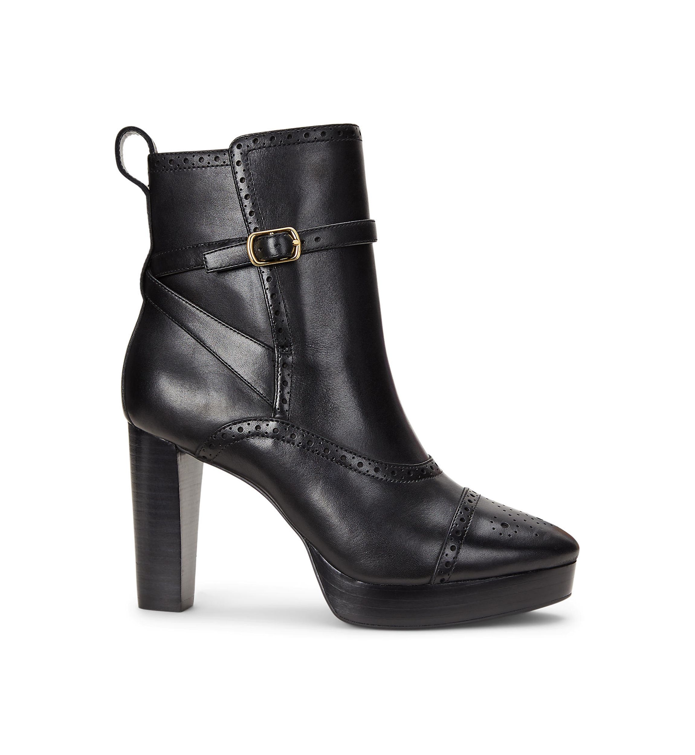 Mckinsey Burnished Leather Bootie