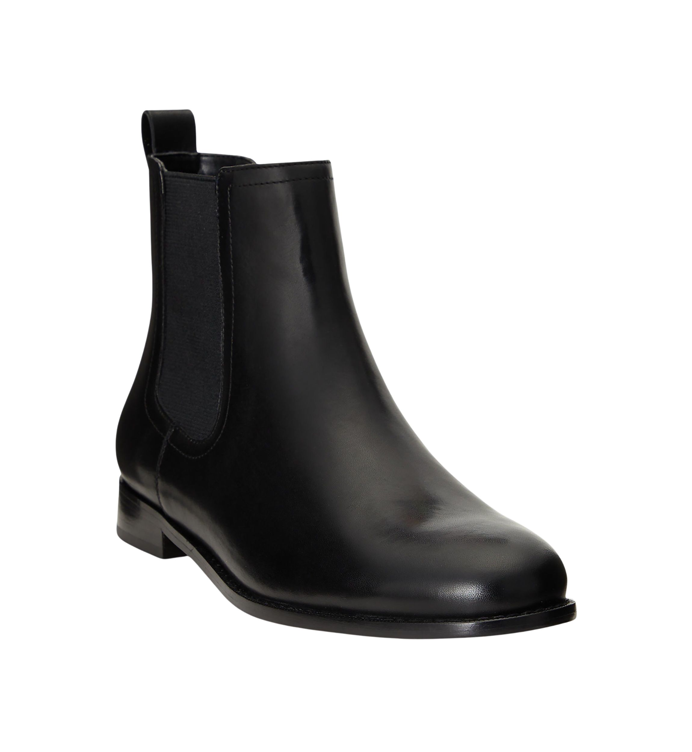 Brylee Burnished Leather Booties