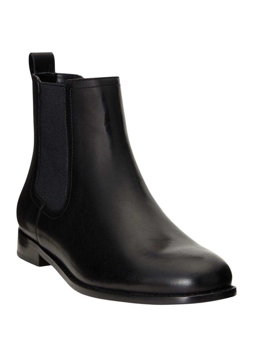 Brylee Burnished Leather Booties
