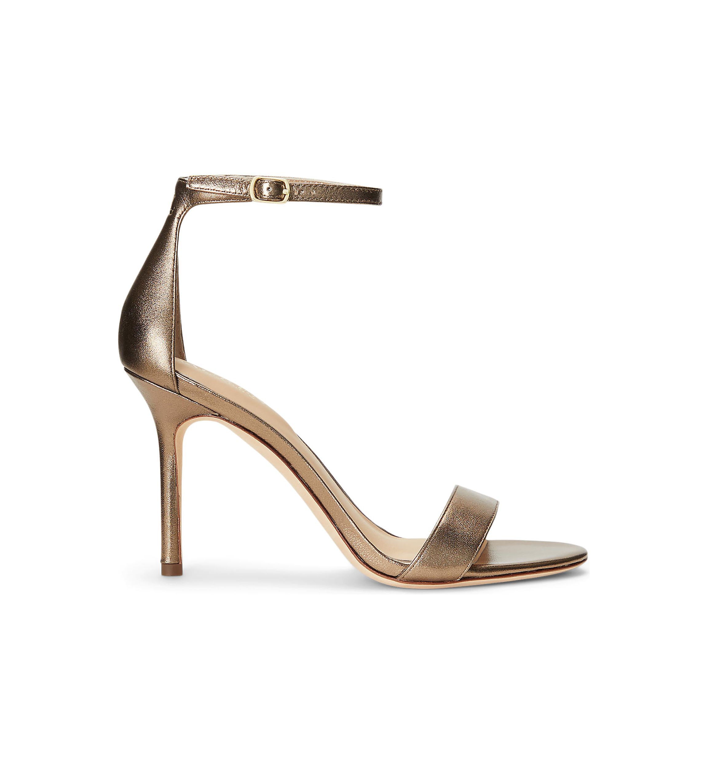 Allie Metallic Nappa Leather Sandals