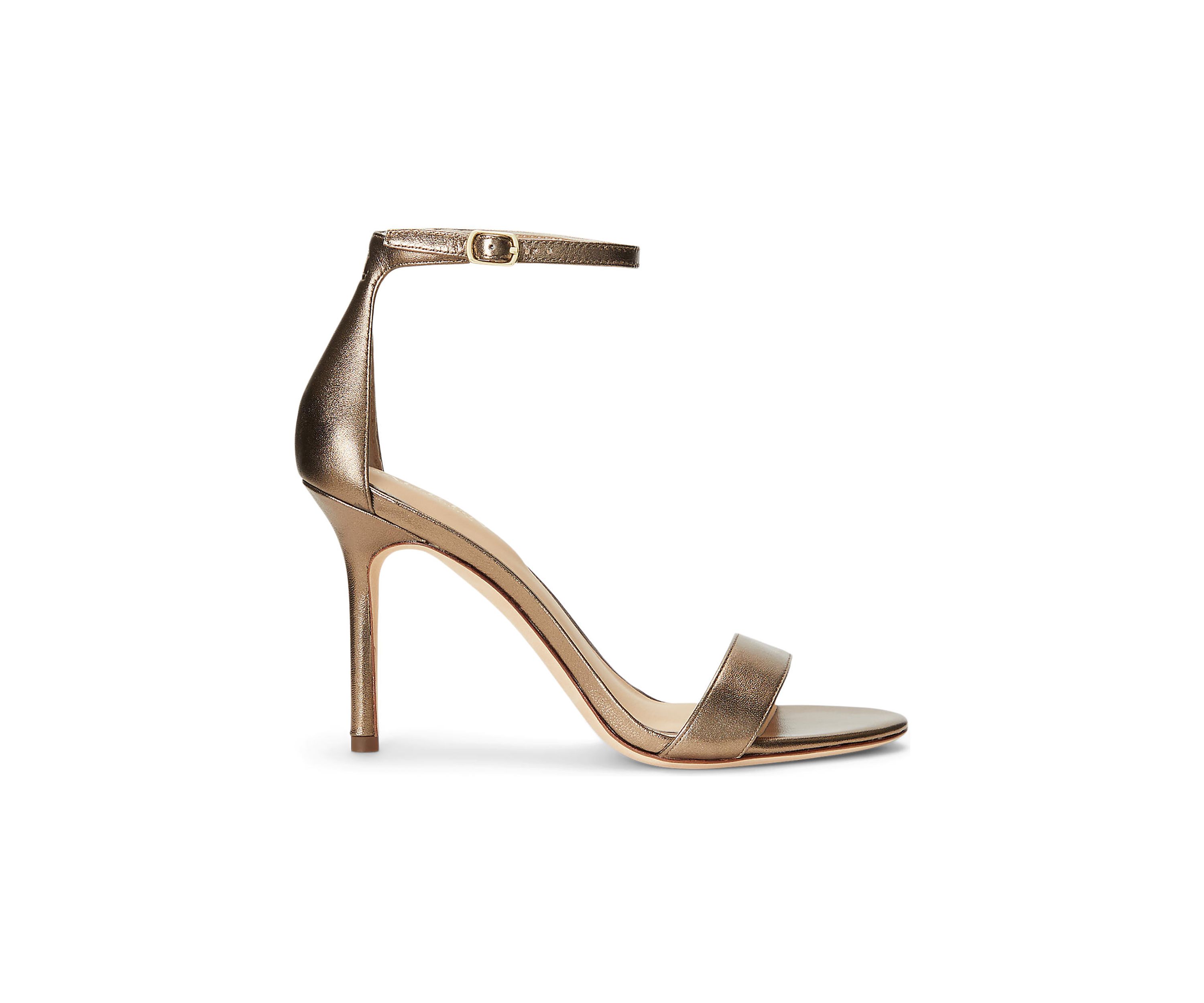 Allie Metallic Nappa Leather Sandals