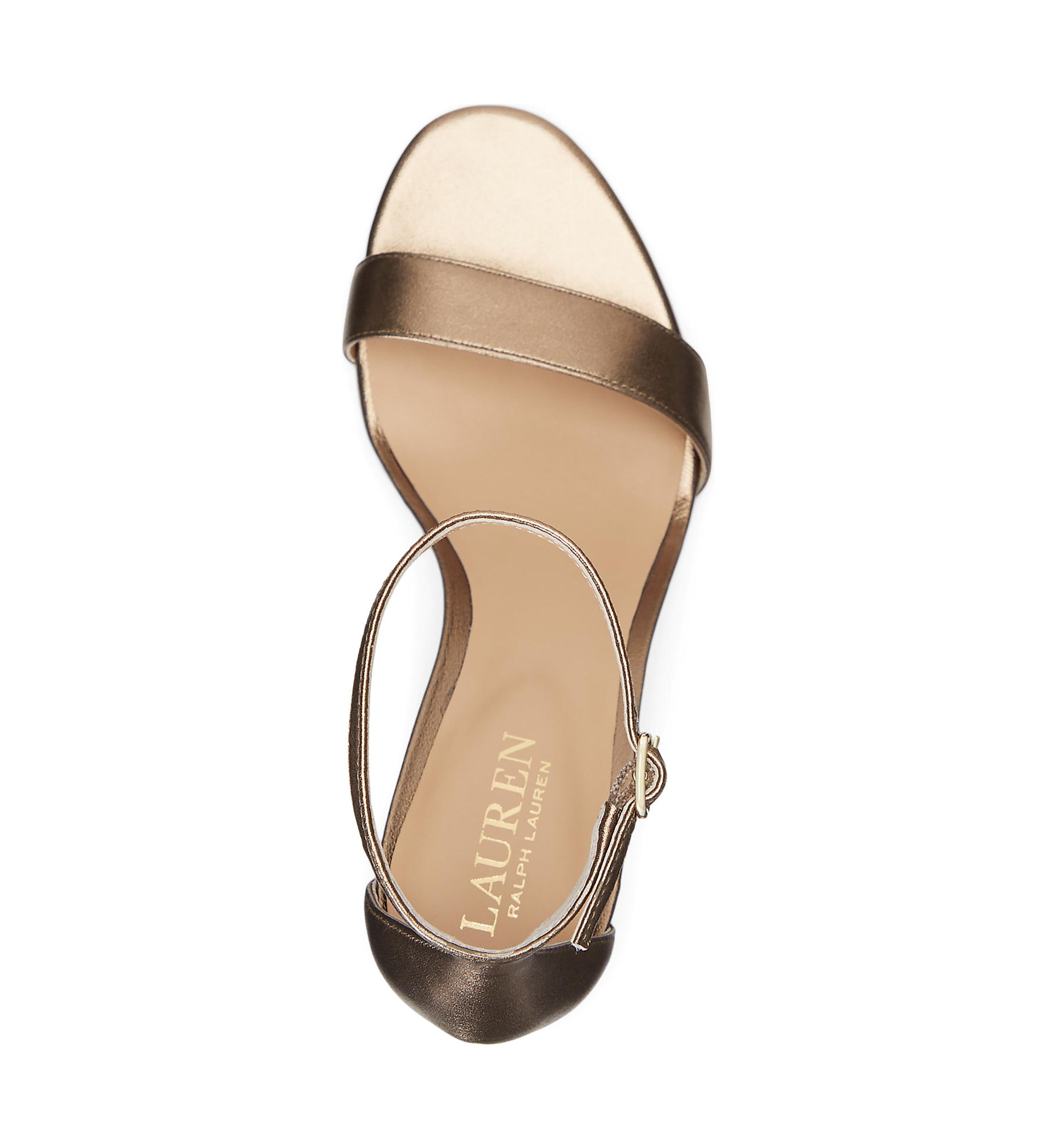 Allie Metallic Nappa Leather Sandals