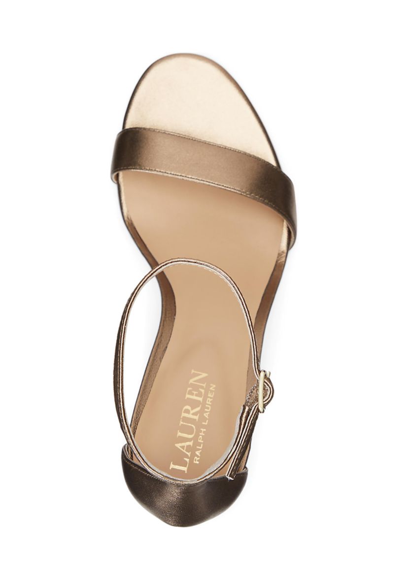 Allie Metallic Nappa Leather Sandals
