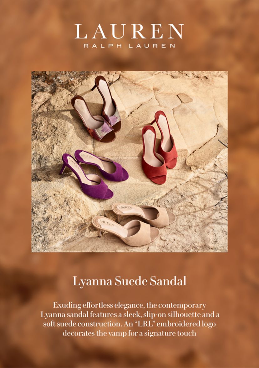 Lyanna Suede Sandals