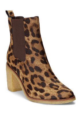 Ralph lauren rain hot sale boots leopard