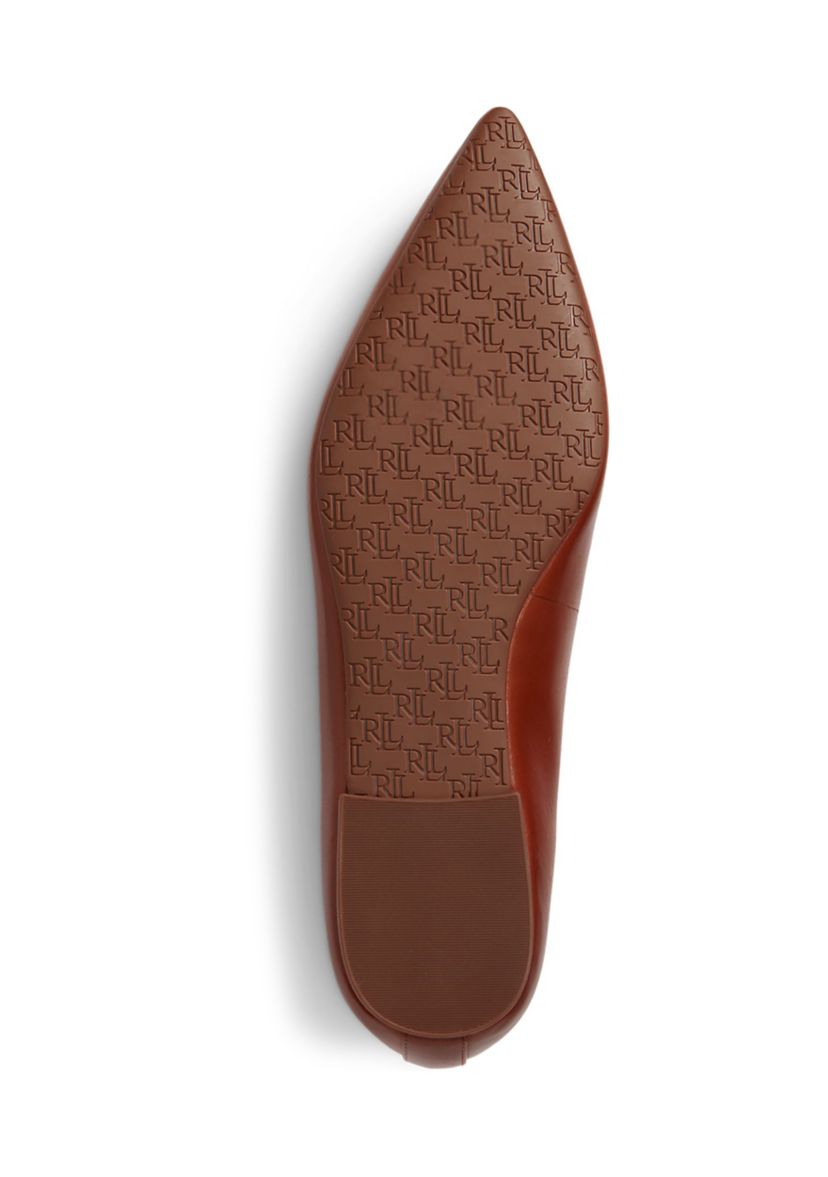 Londyn Leopard Print Haircalf Mary Jane Flats