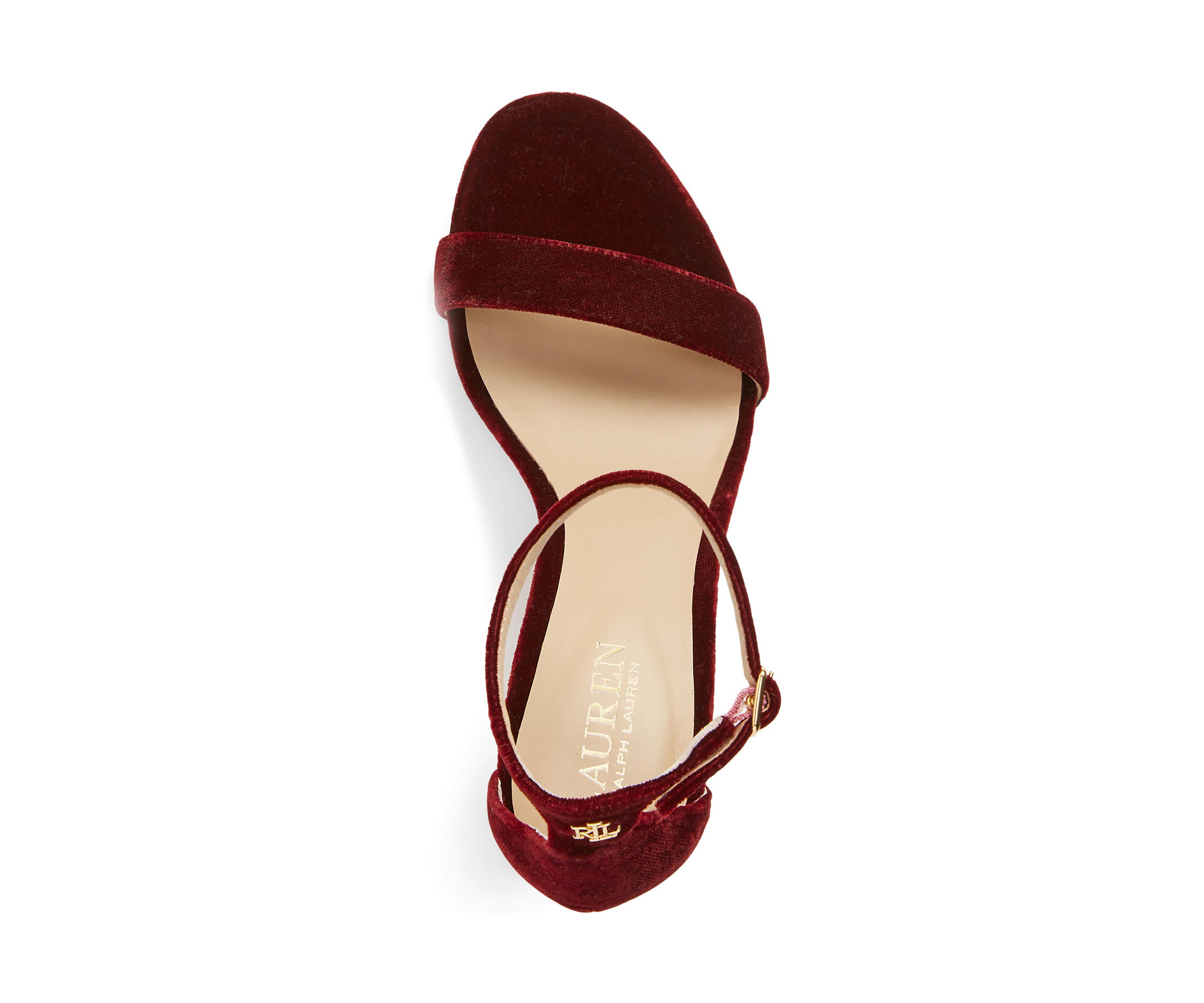 Allie Velvet Sandals