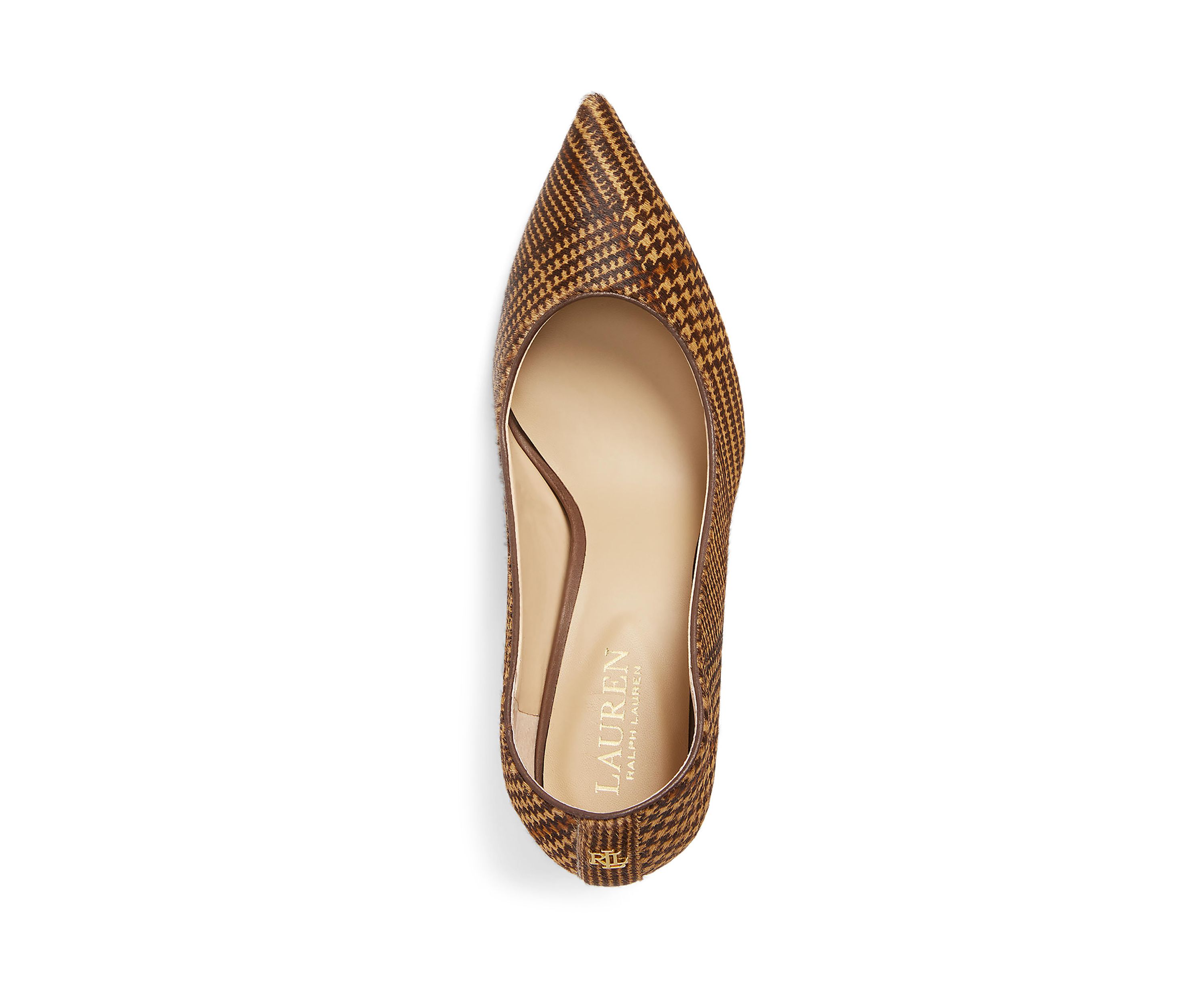 Lanette Glen Plaid Haircalf Pumps